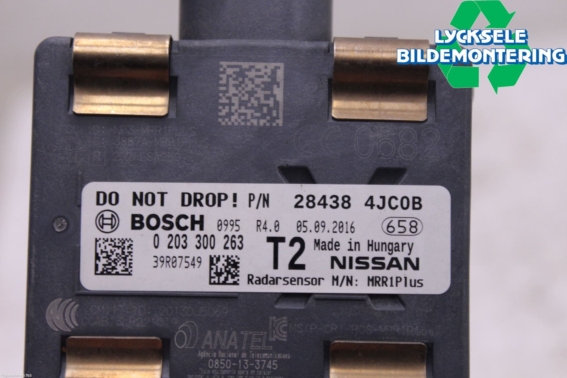 Nissan NAVARA, TREK-1 17-21 Sensor Adaptiv Farthållare