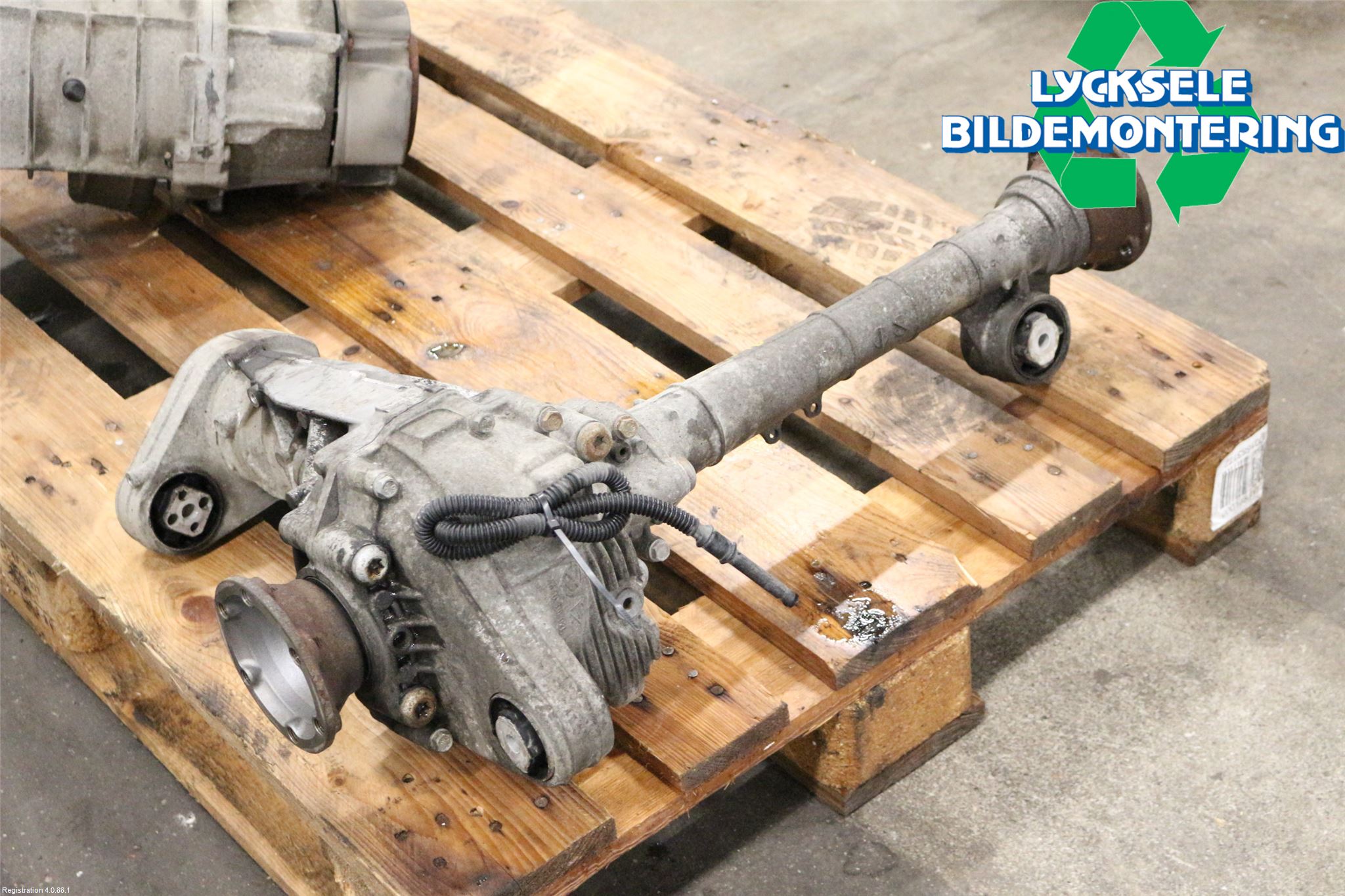 Audi Q7/SQ7 Framvagn Diffrential