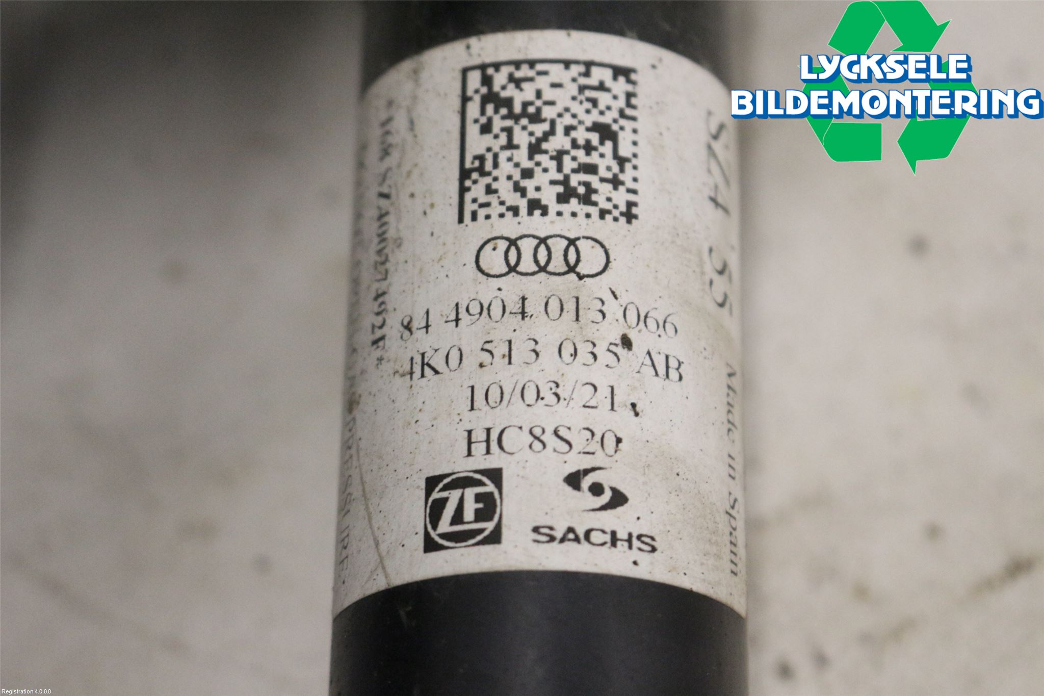 Audi A6 F2/C8 19- Stötdämpare Bak