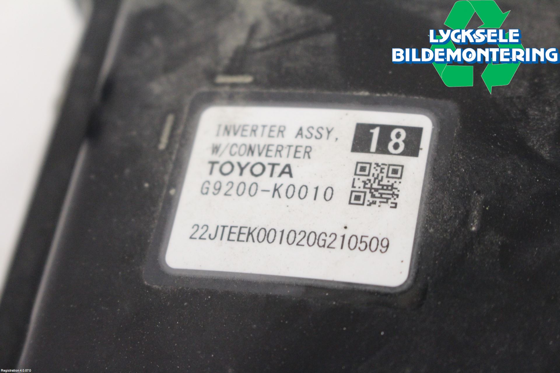 Toyota YARIS XP21 20- Inverter Hybrid