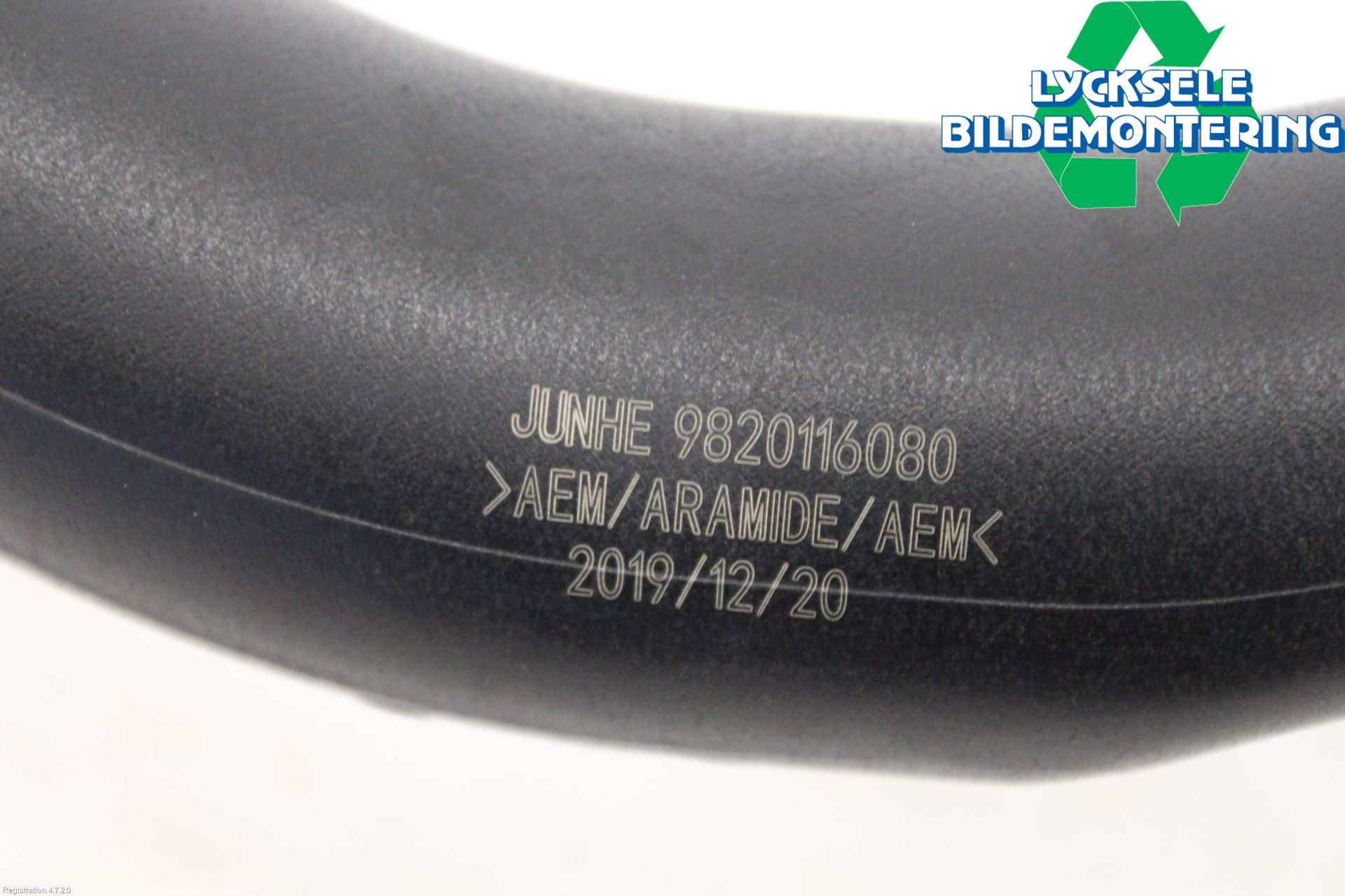 Peugeot 3008 17-24 Laddluft-Intercoolerrör