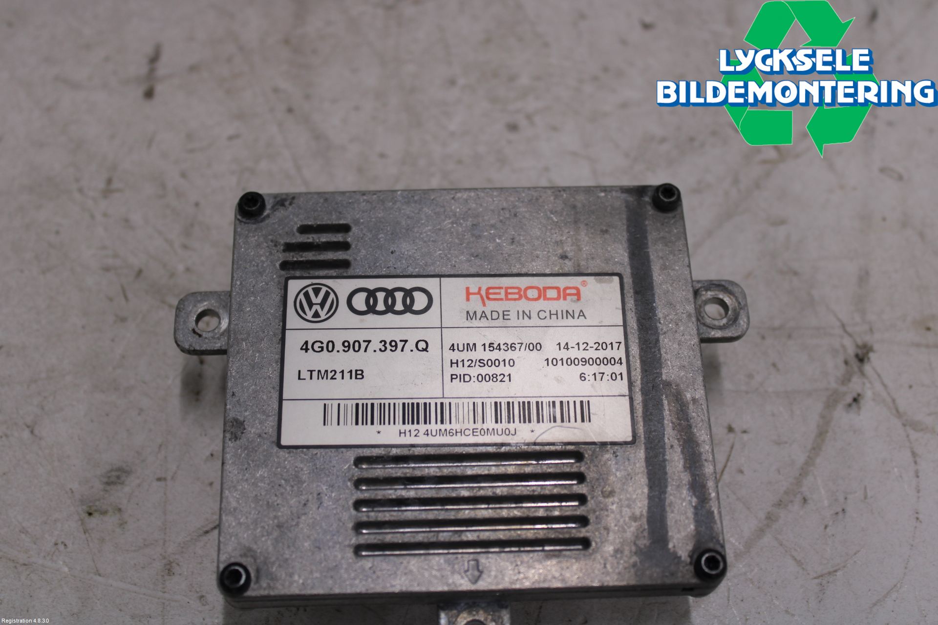 Audi A6 ALLROAD 12-18 Styrenhet Strålkastare