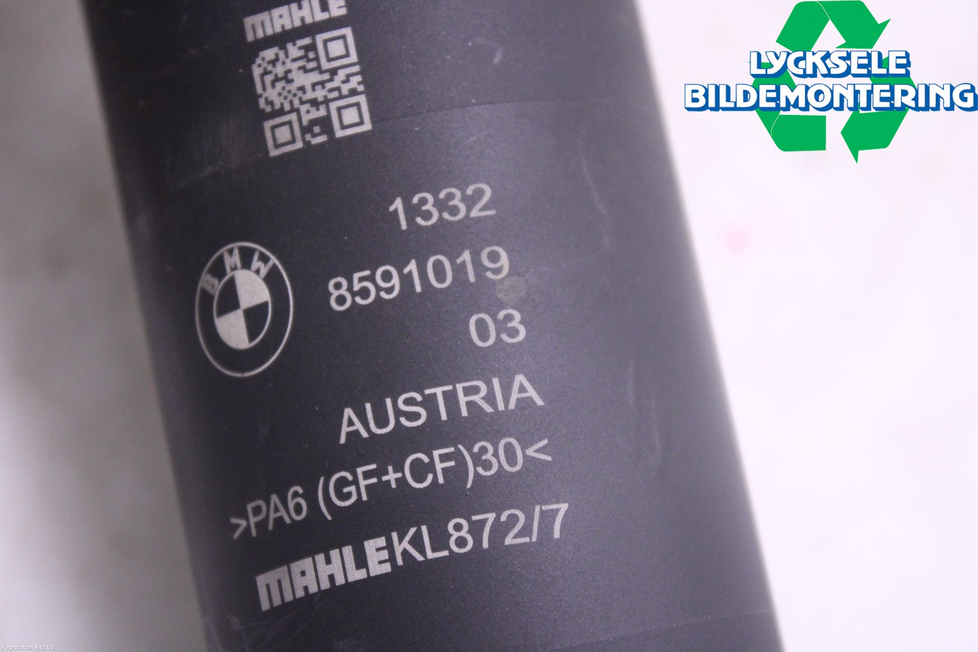 BMW 3 G20/G21/G80/G81 19- Bränslefilter