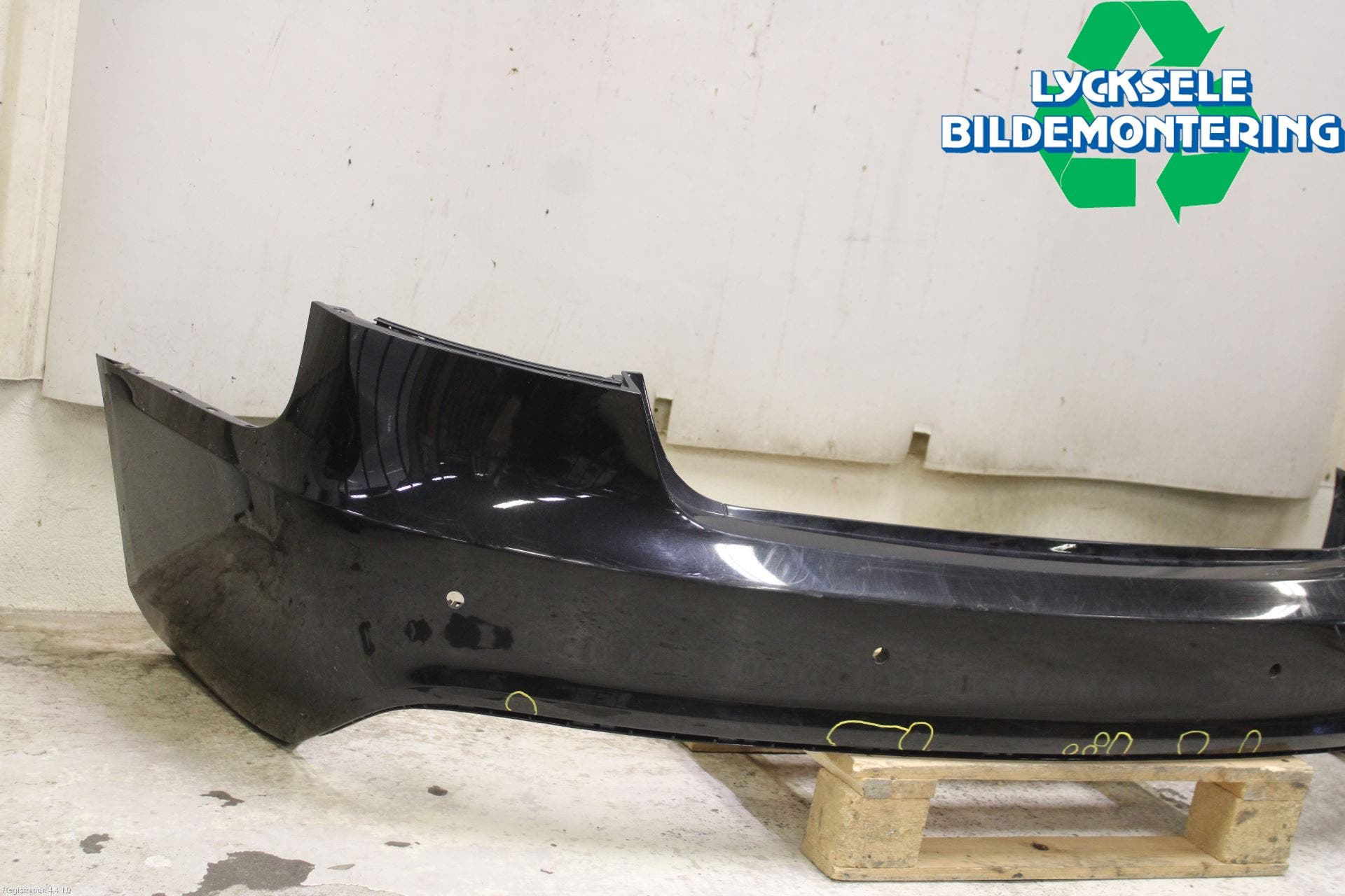 Audi A5 07-16 Stötfångarbeklädnad Bak