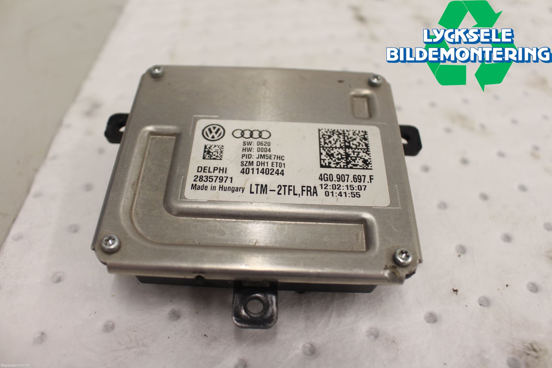 Skoda SUPERB 09-15 Styrenhet Strålkastare