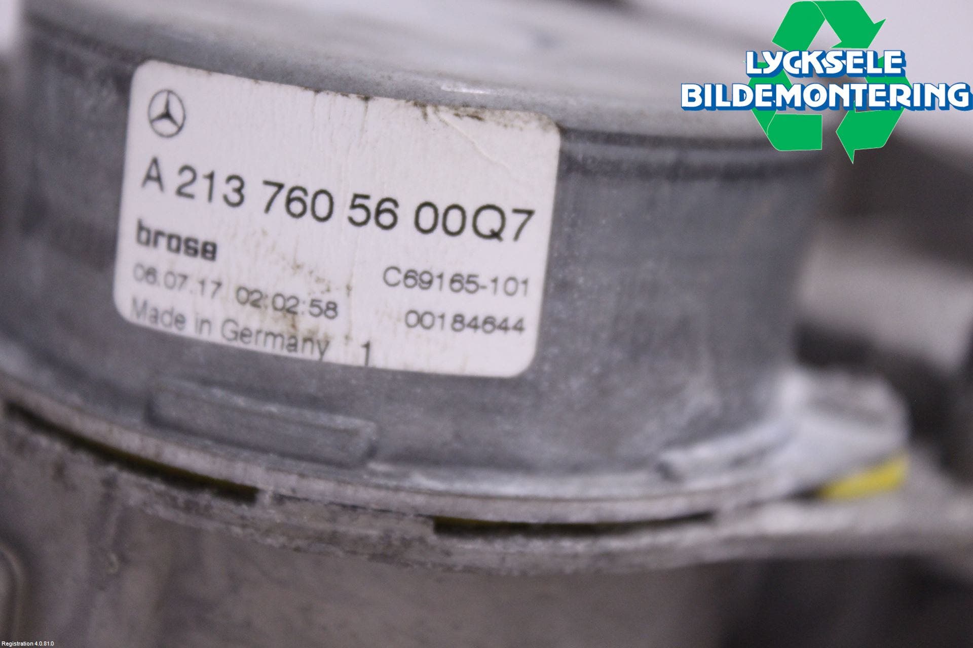 Mercedes-Benz MB E-KLASS (W213) 16-23 Bakluckeöppnare Automatisk