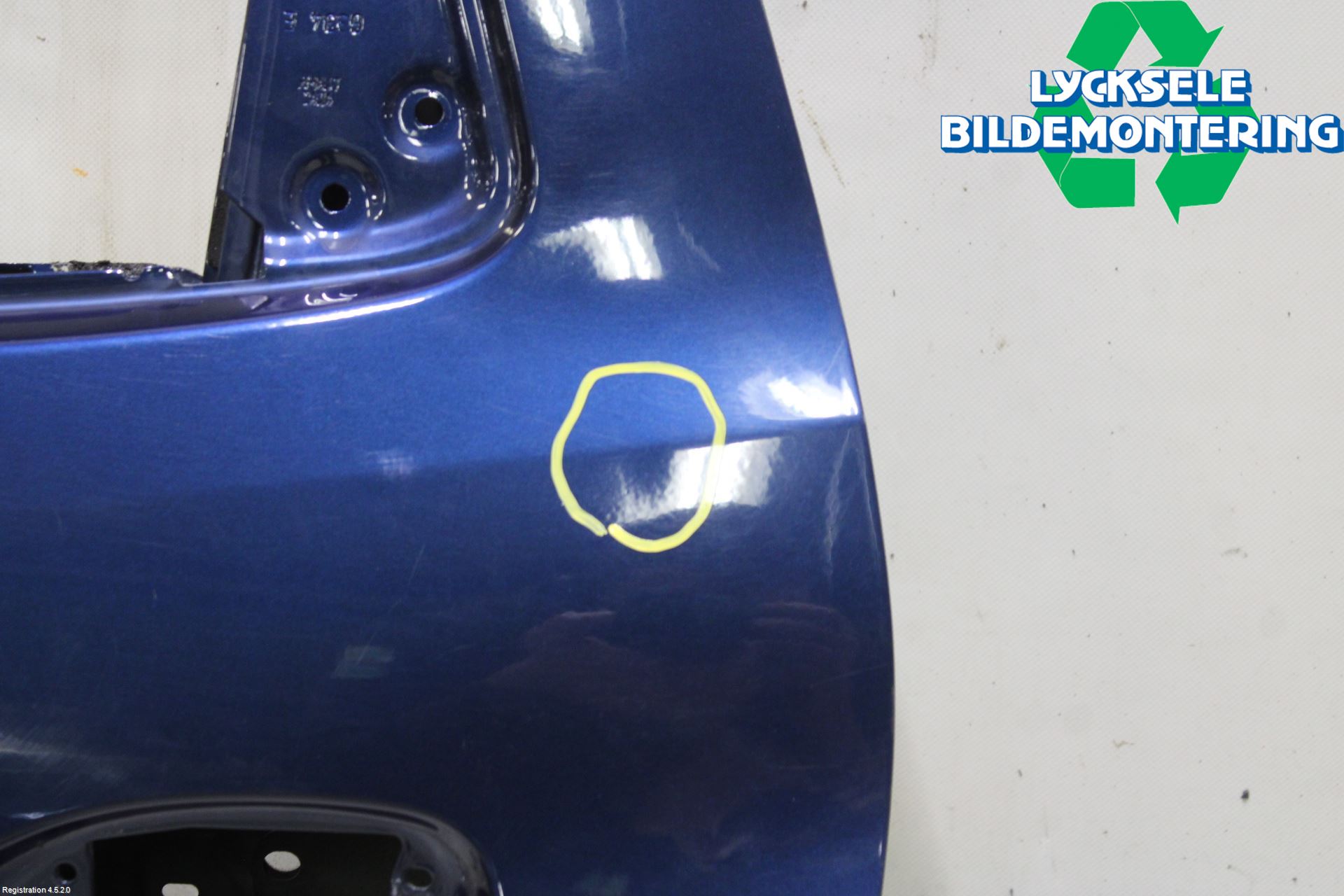 Dacia DUSTER 10-17 Dörr Bak Vänster