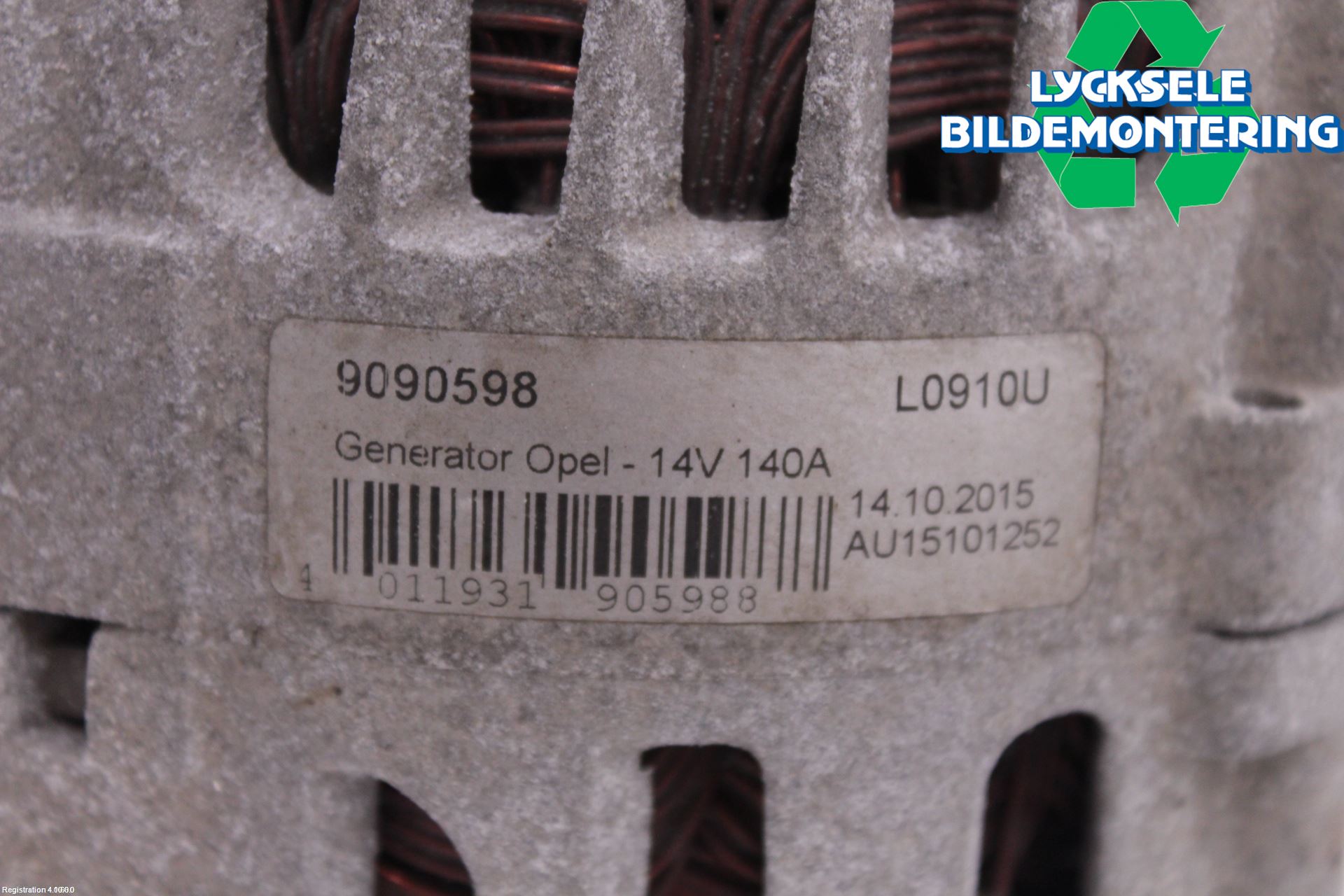 Opel INSIGNIA 09-16 Generator