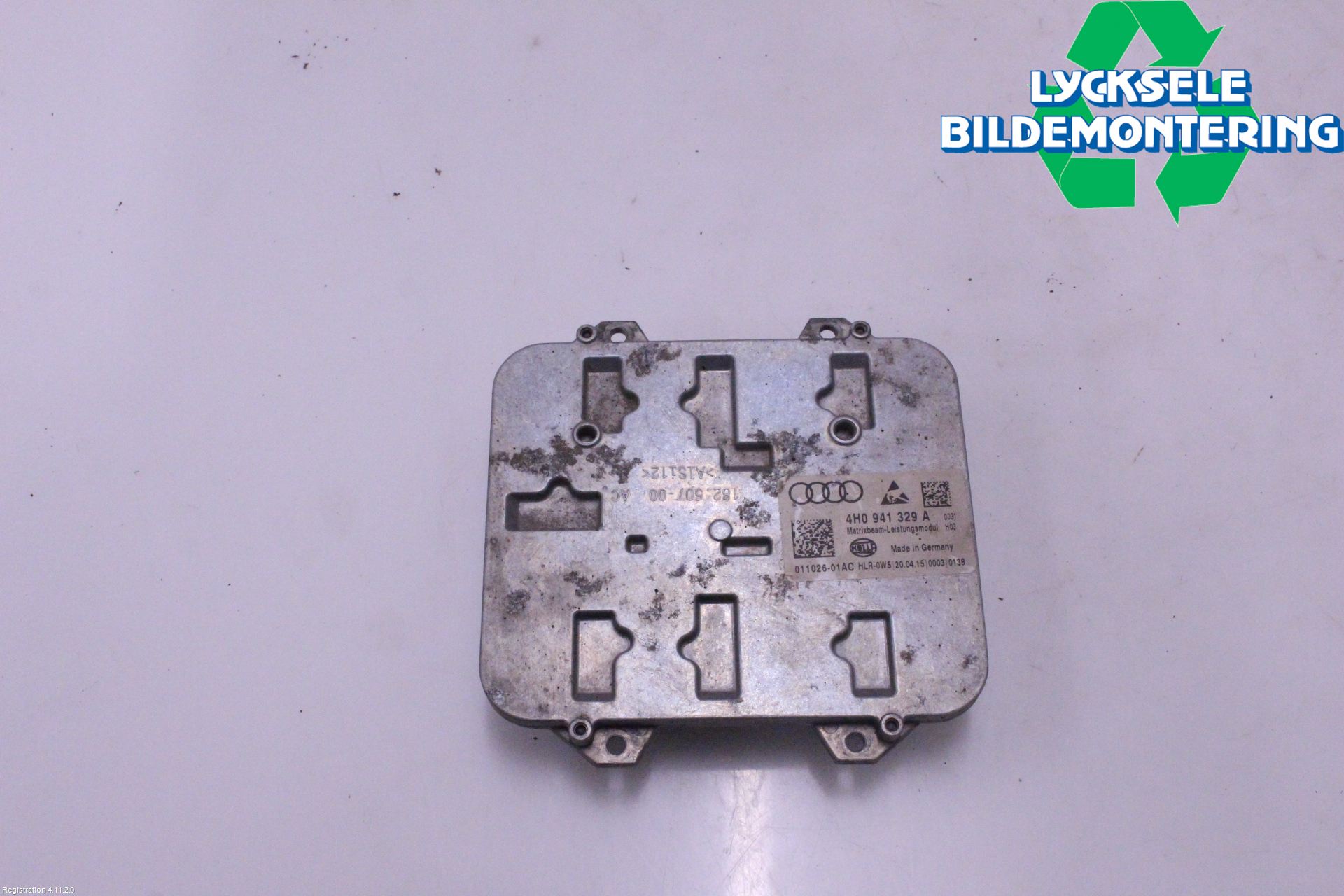 Audi A6/S6 4G 11-18 Styrenhet Strålkastare