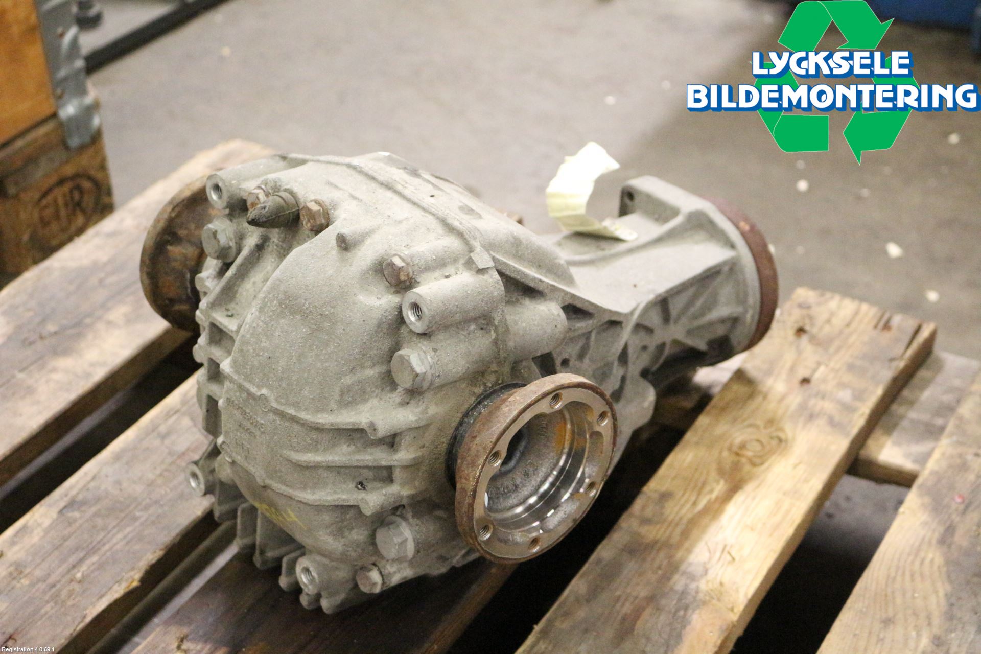 Audi A4/S4 08-11 Bakväxel-Diff