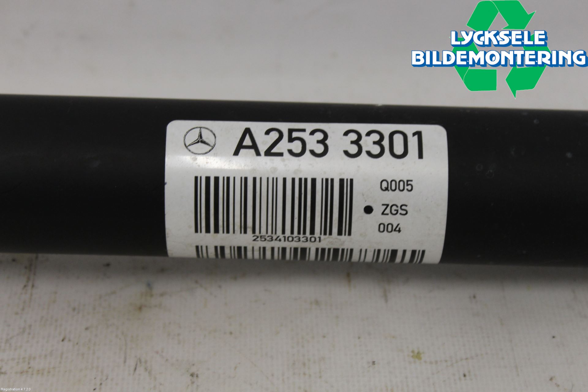 Mercedes-Benz MB C-KLASS (W205) 14-21 Mellanaxel Främre 4Wd