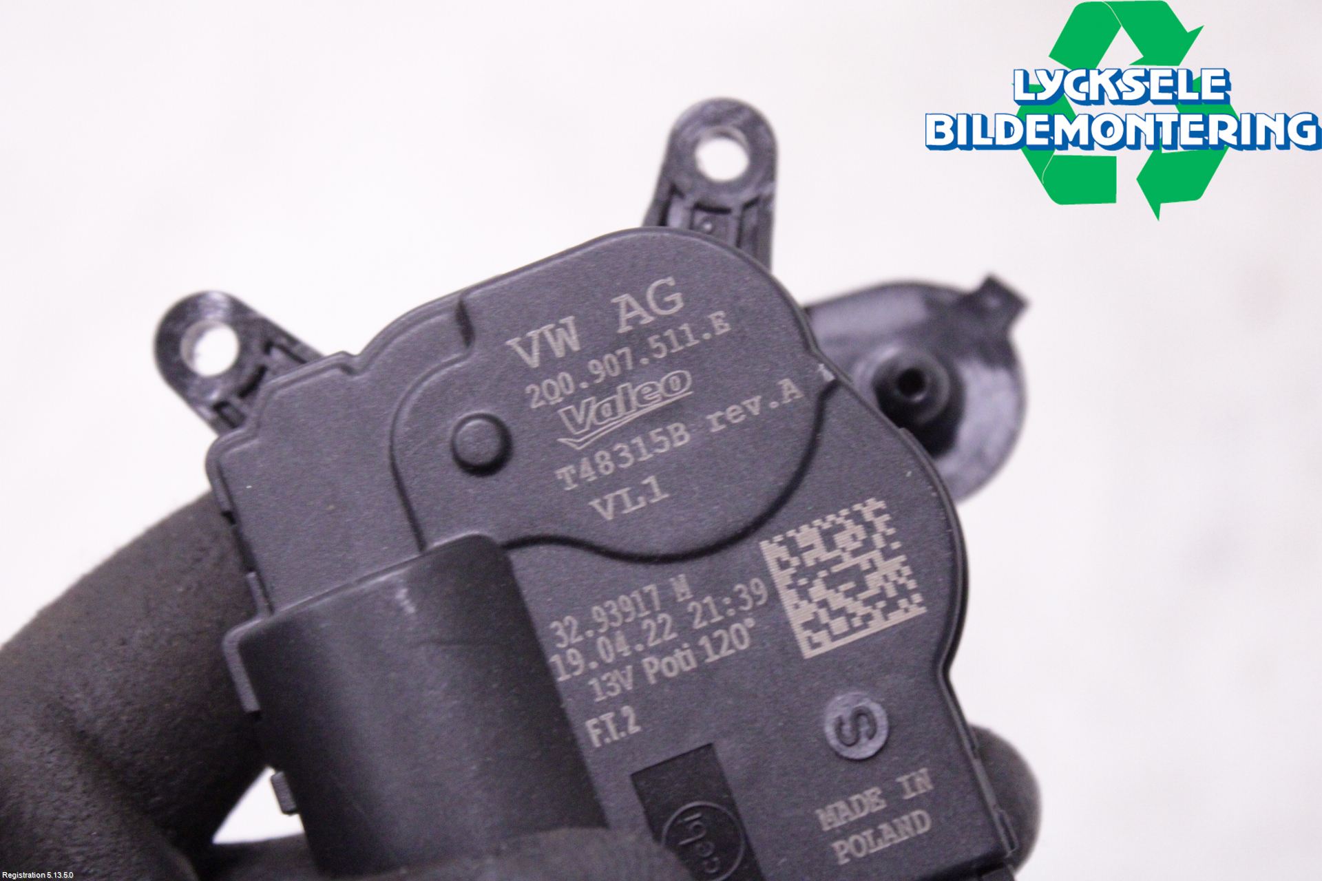 Volkswagen VW ID.4 21- Ac Reglermotor
