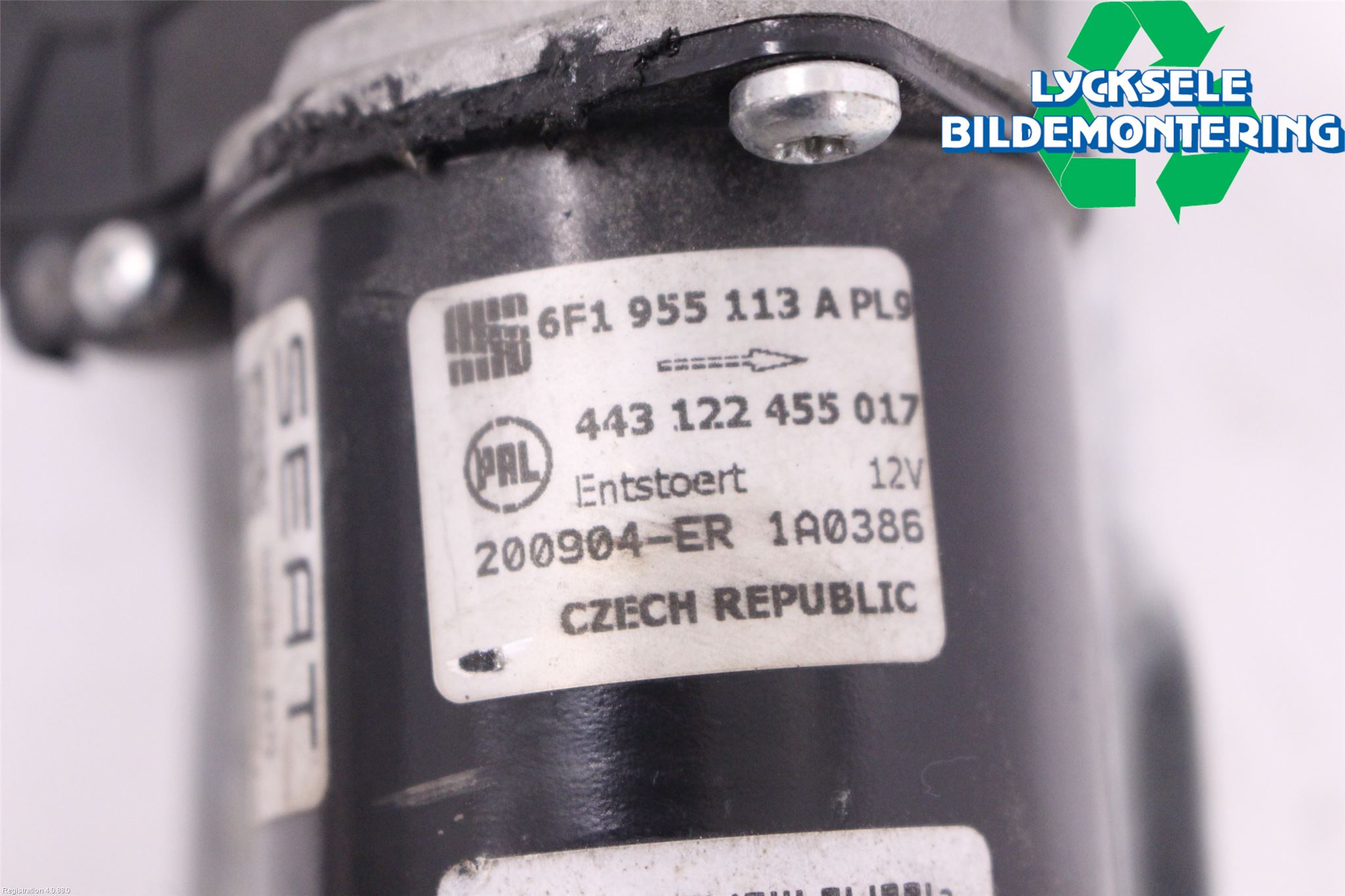 Seat ARONA Torkarmekanism Vindruta