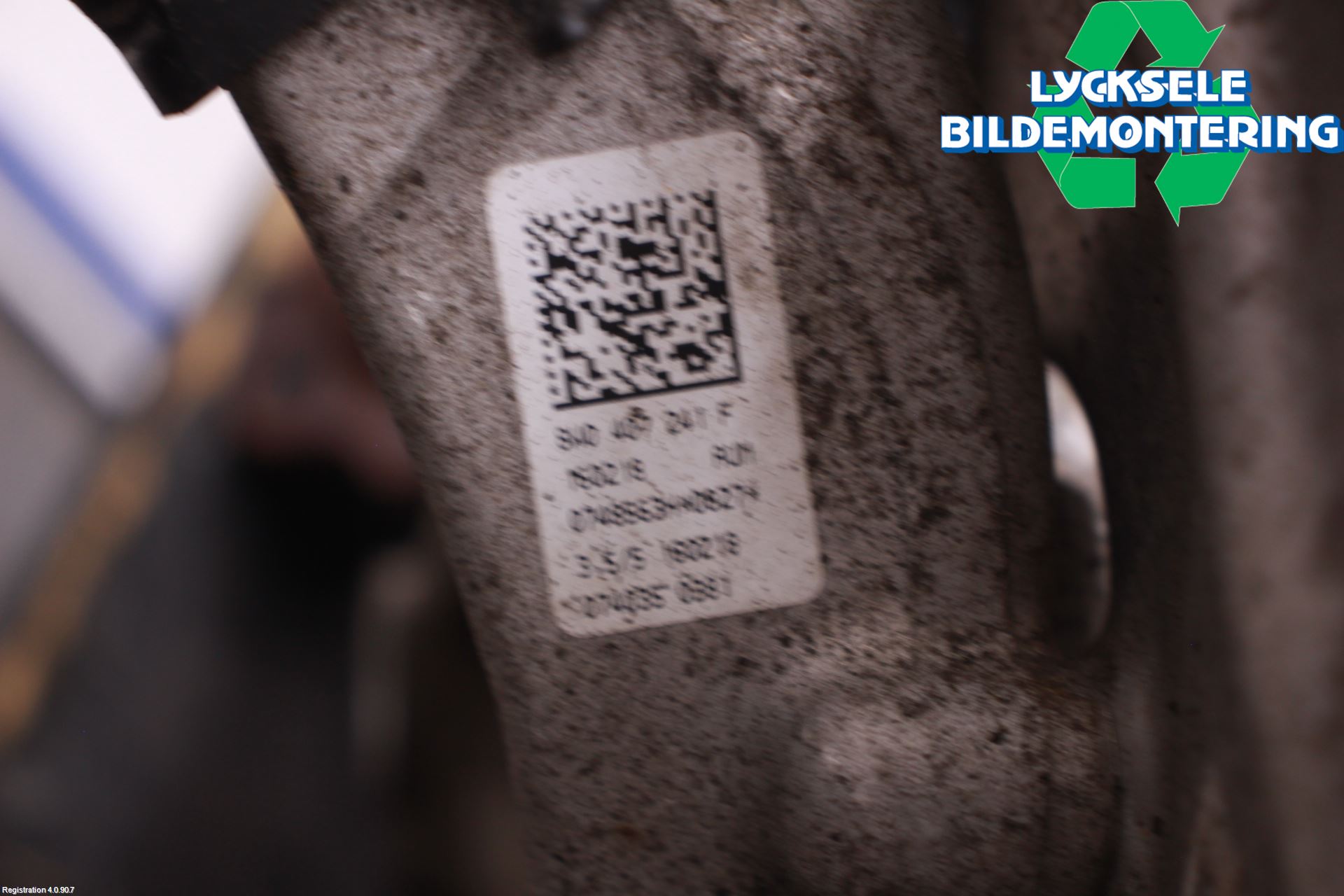 Audi A4 ALLROAD 17- Styrspindel Lagerhus Vä