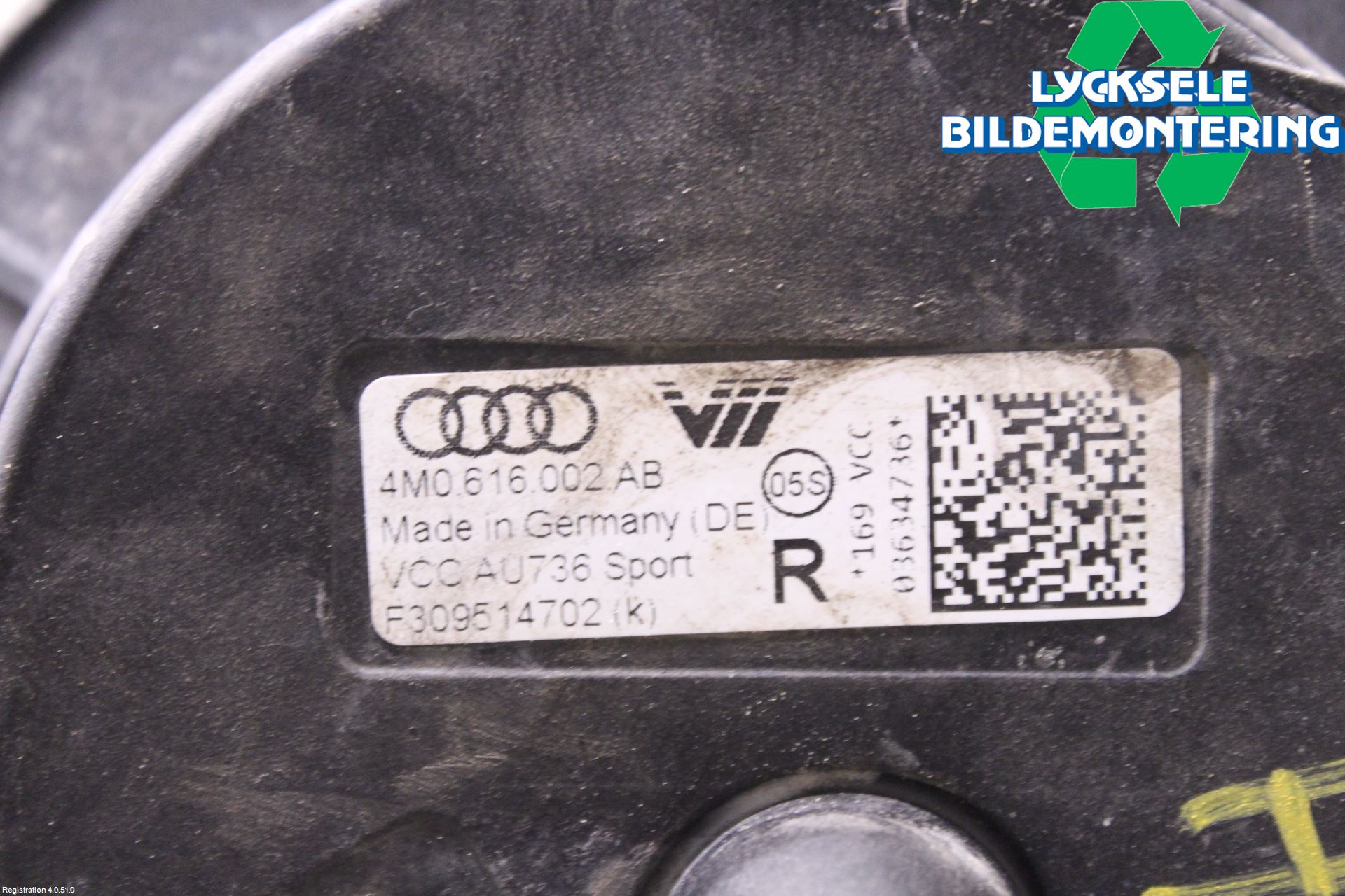 Audi Q8/SQ8 4M 19- Nivå-Luftfjädring Bälg