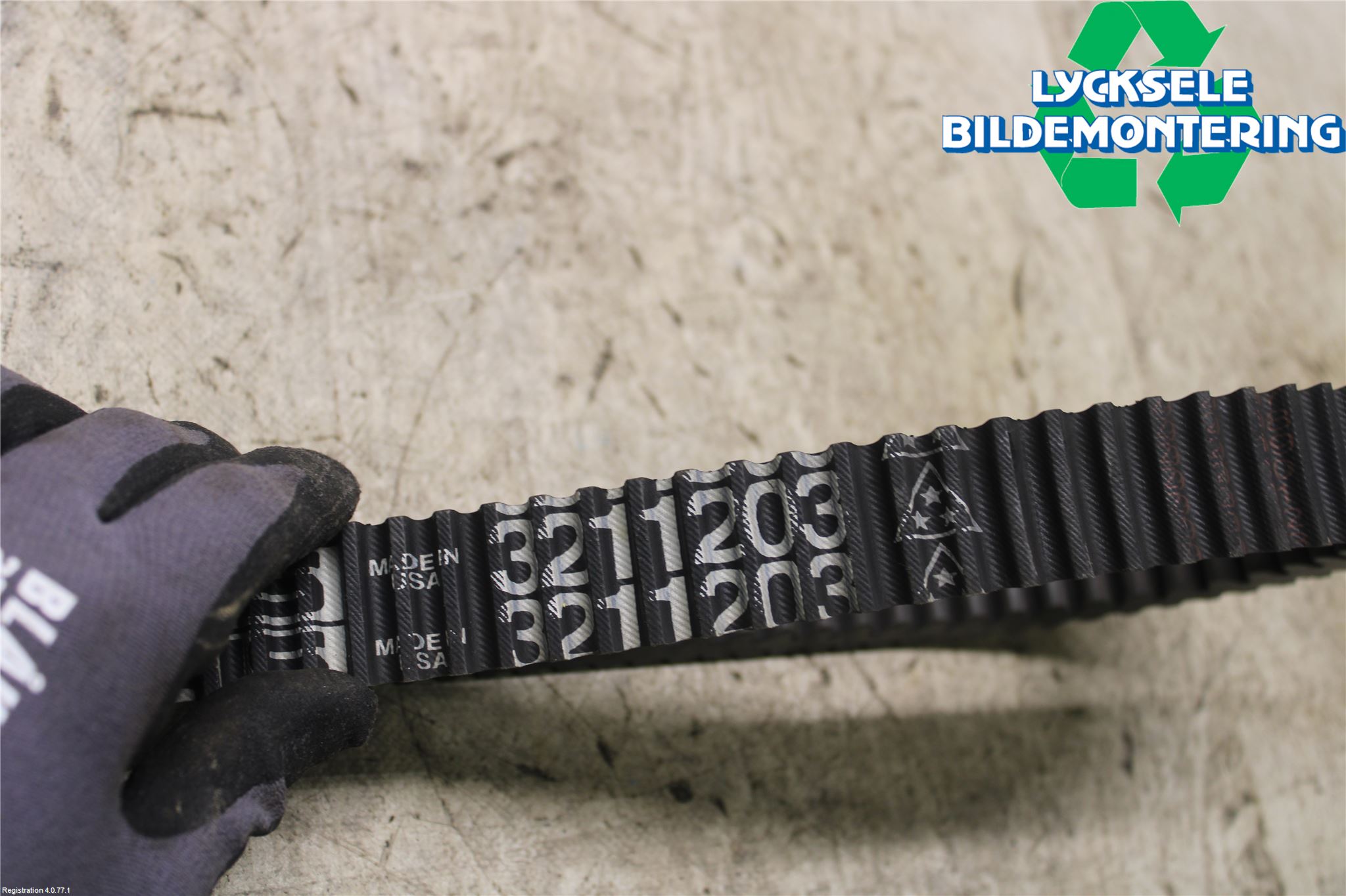 MC och moped ATV POLARIS Drivrem