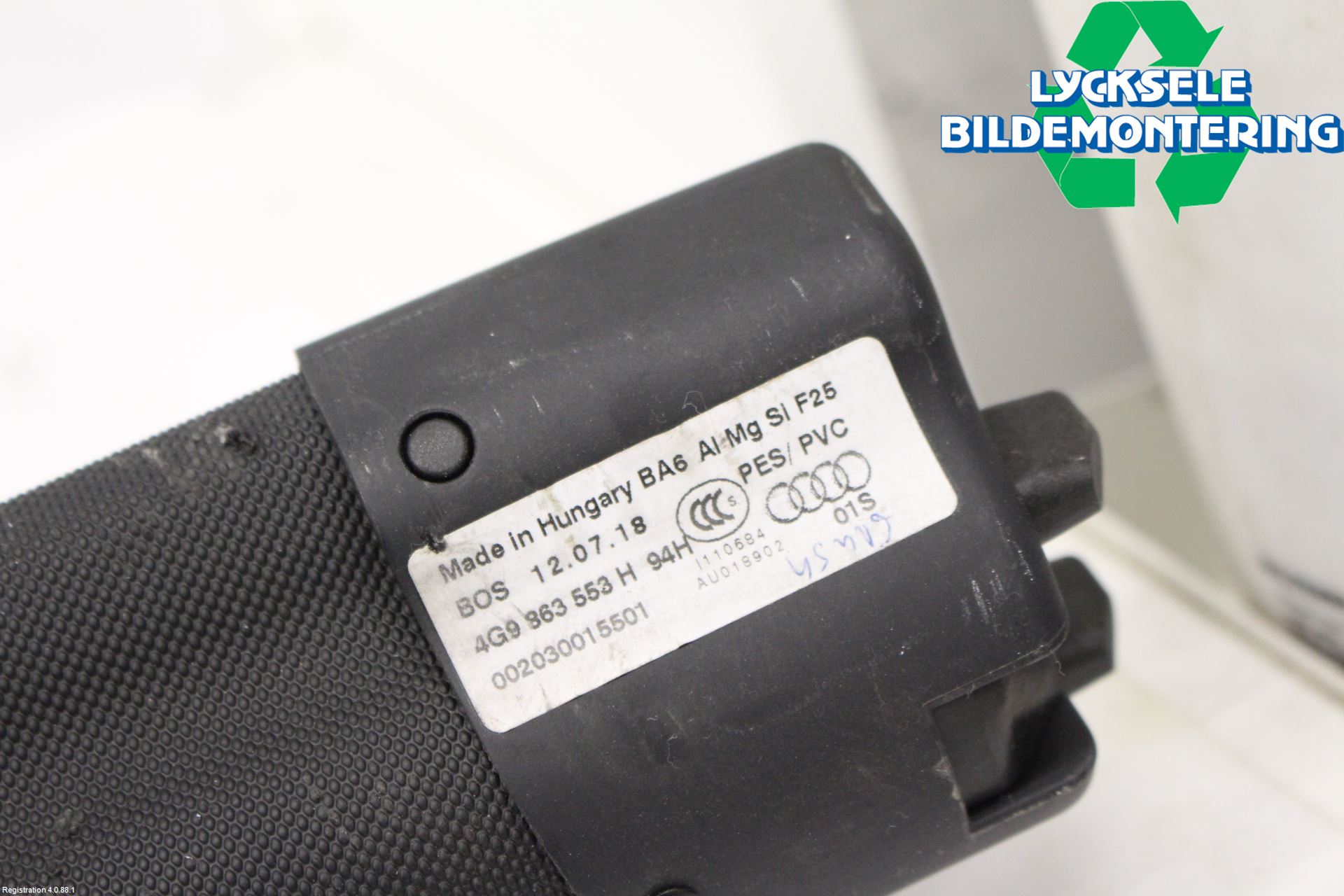 Audi A6 ALLROAD 12-18 Insynskydd