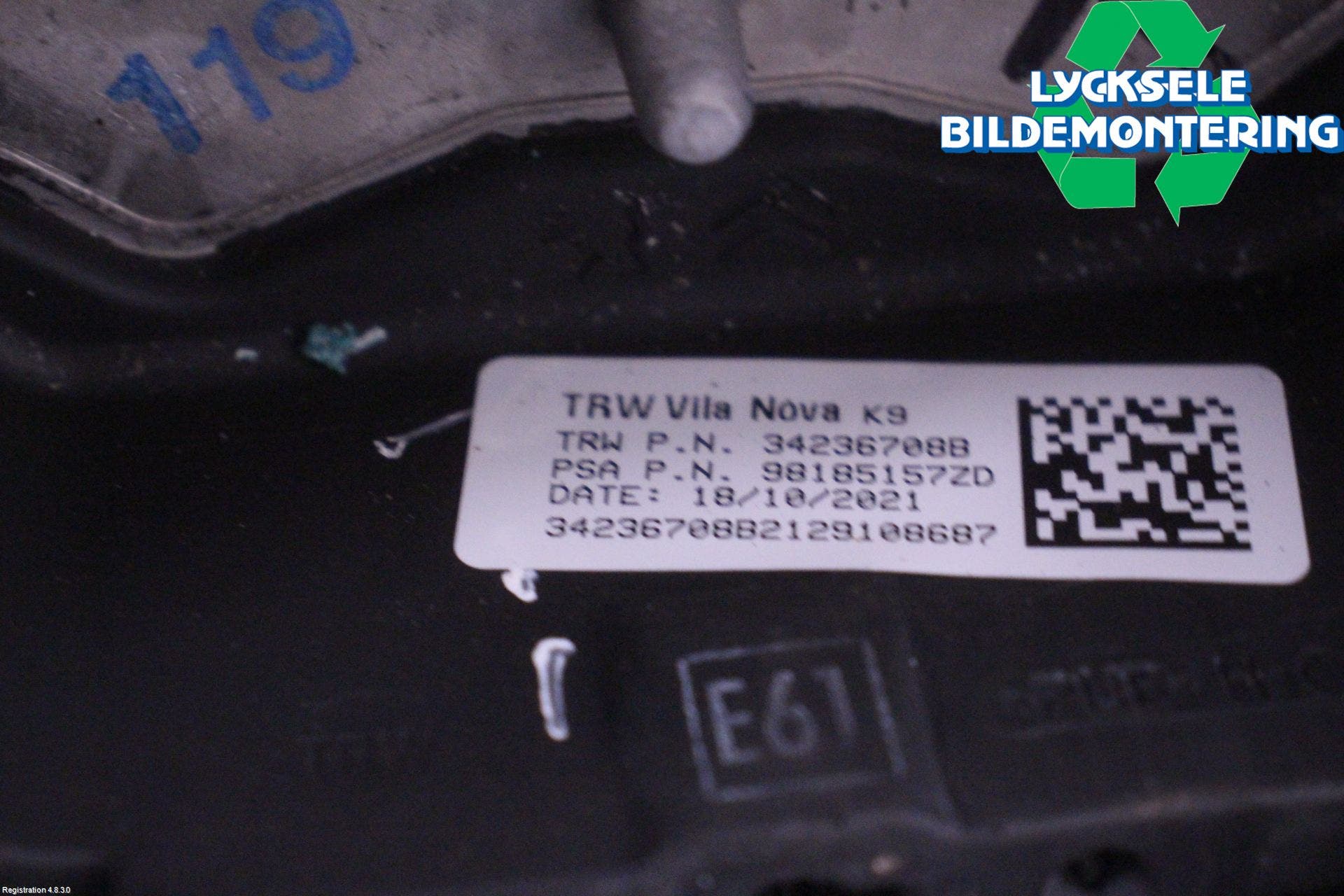 Peugeot PARTNER/E-PARTNER 19- Ratt