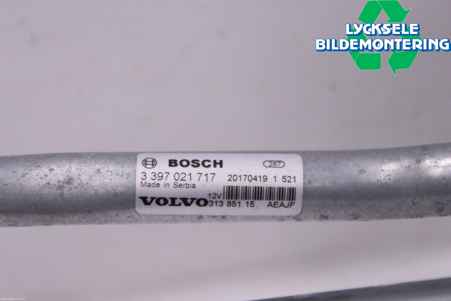 Volvo V90 17->> Torkarmekanism Vindruta