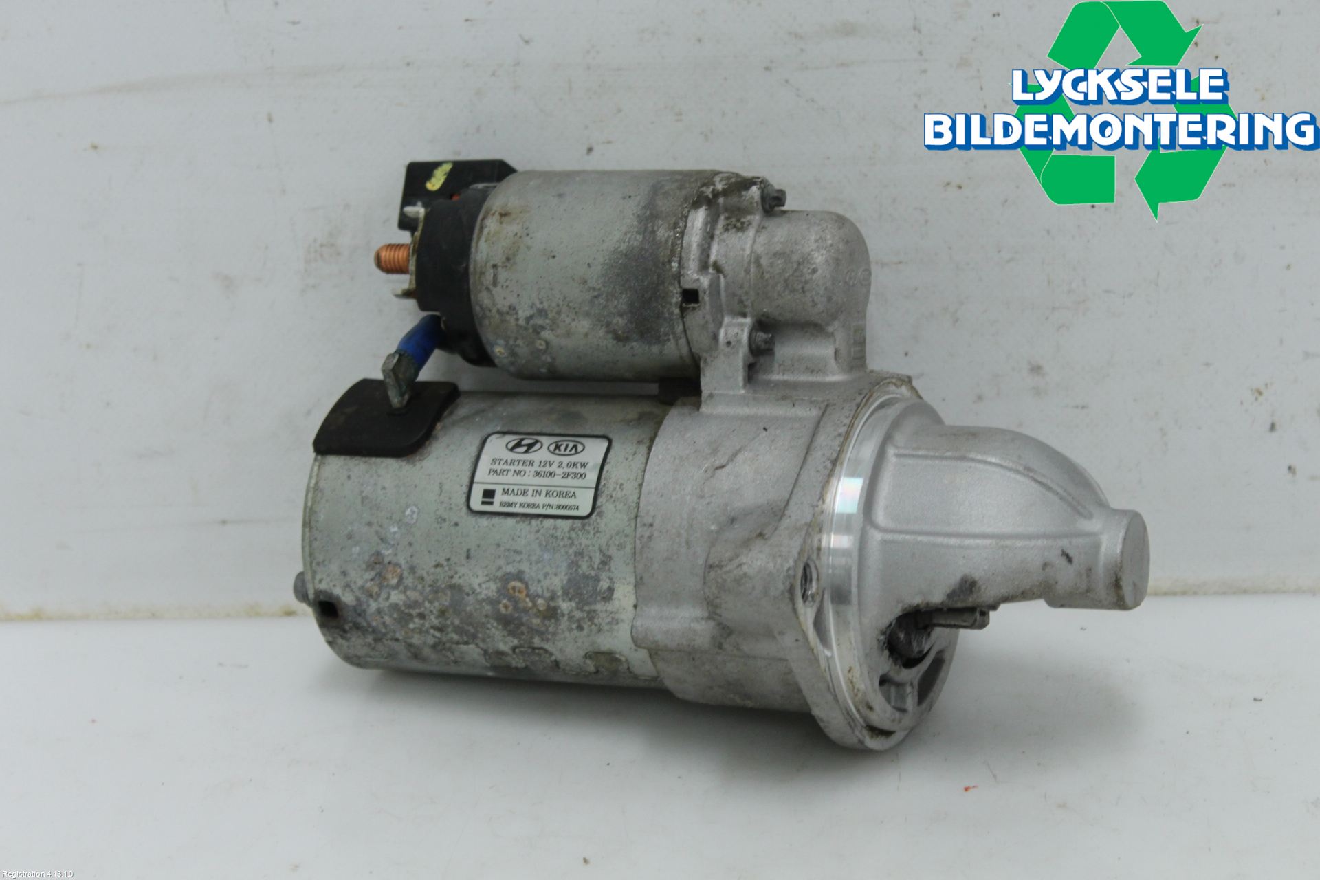 Hyundai TUCSON 05- Startmotor Diesel