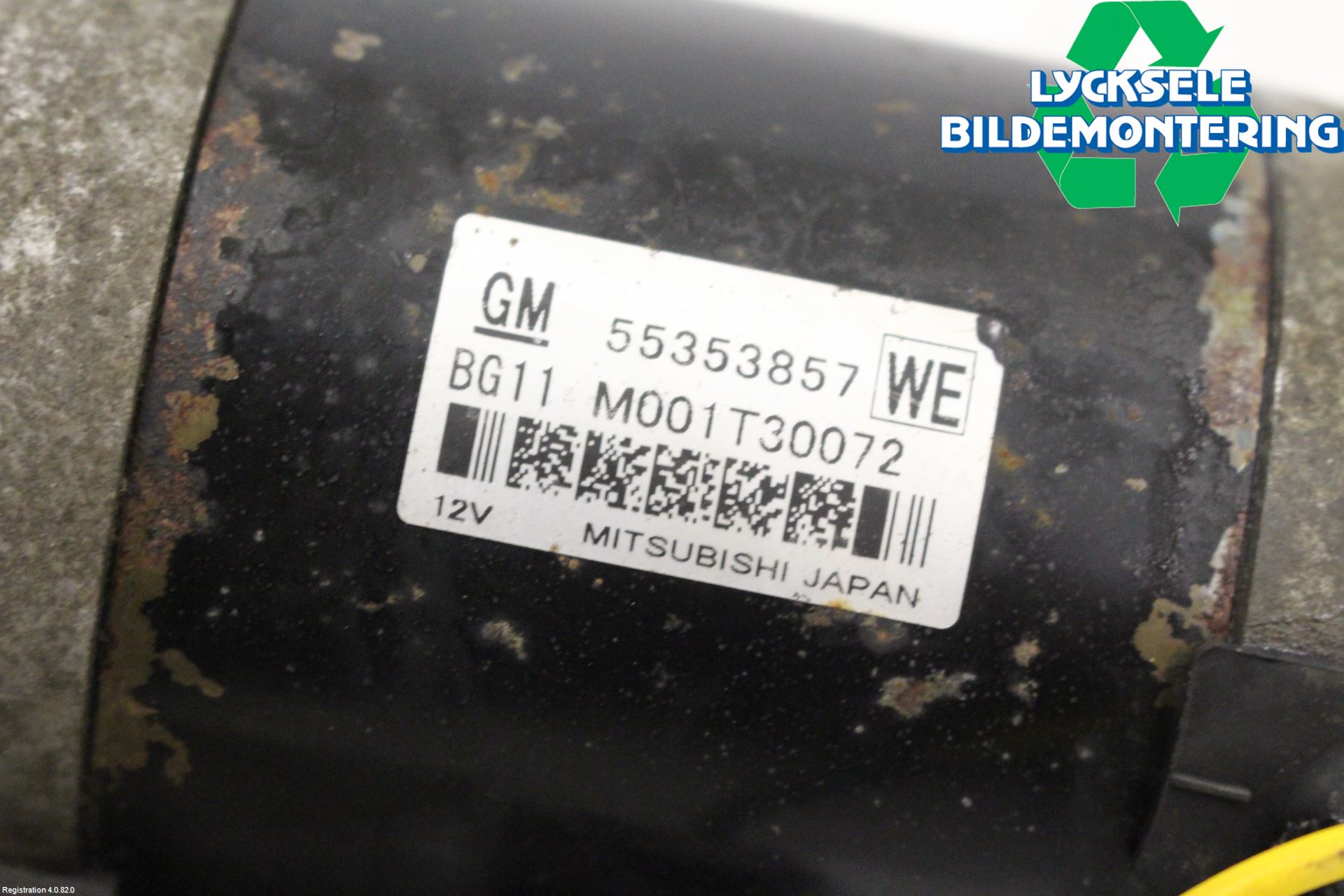 Opel INSIGNIA 09-16 Startmotor Diesel