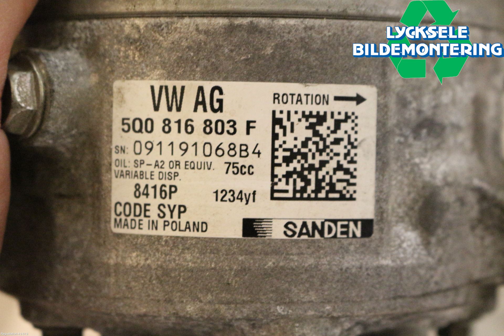 Skoda FABIA 15-21 Ac Kompressor