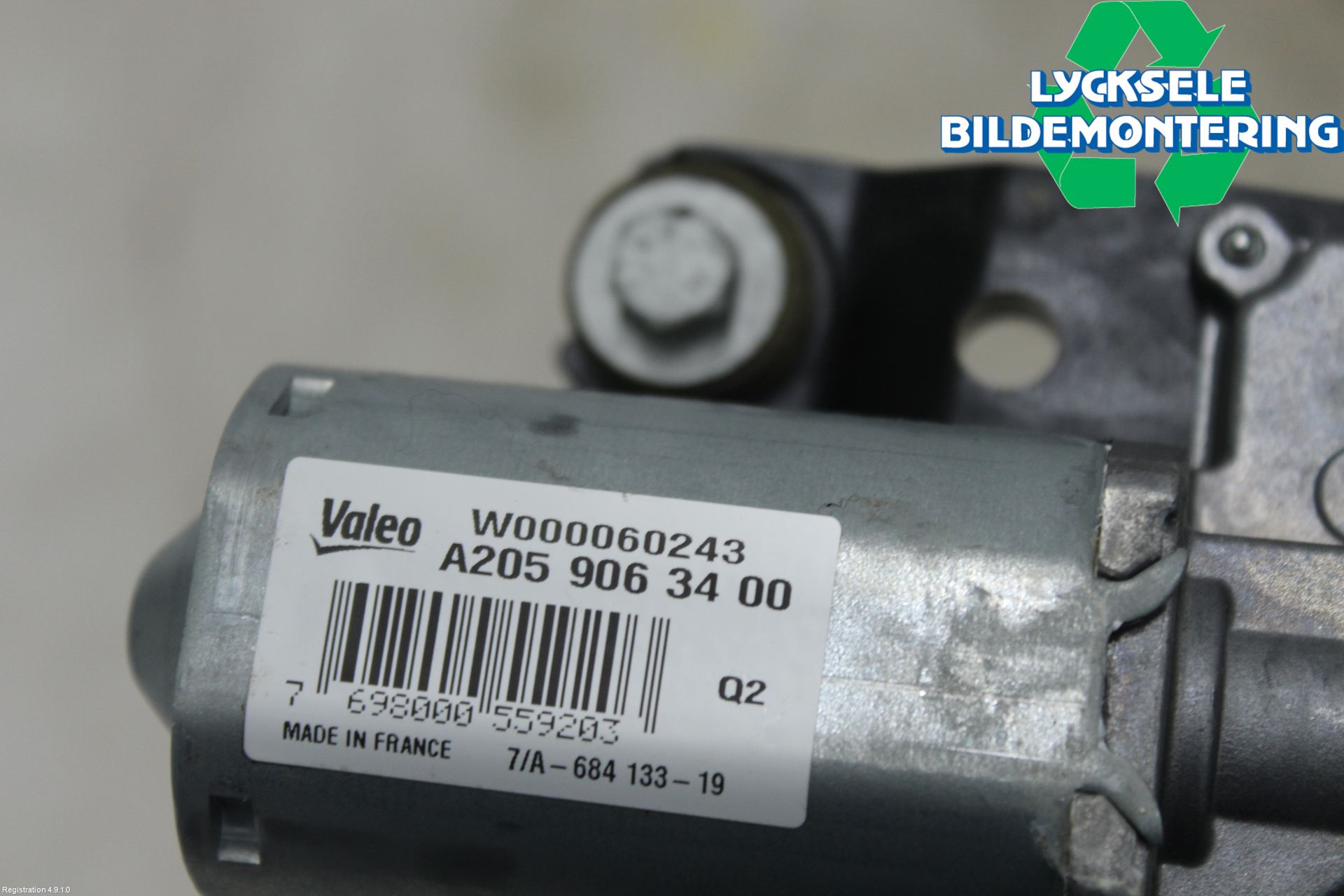 Mercedes-Benz MB C-KLASS (W205) 14-21 Torkarmotor Baklucka