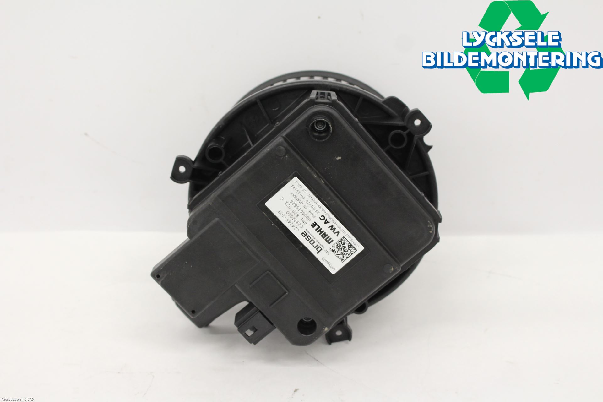 Audi E-TRON, S GE 19- Ac Värmefläkt