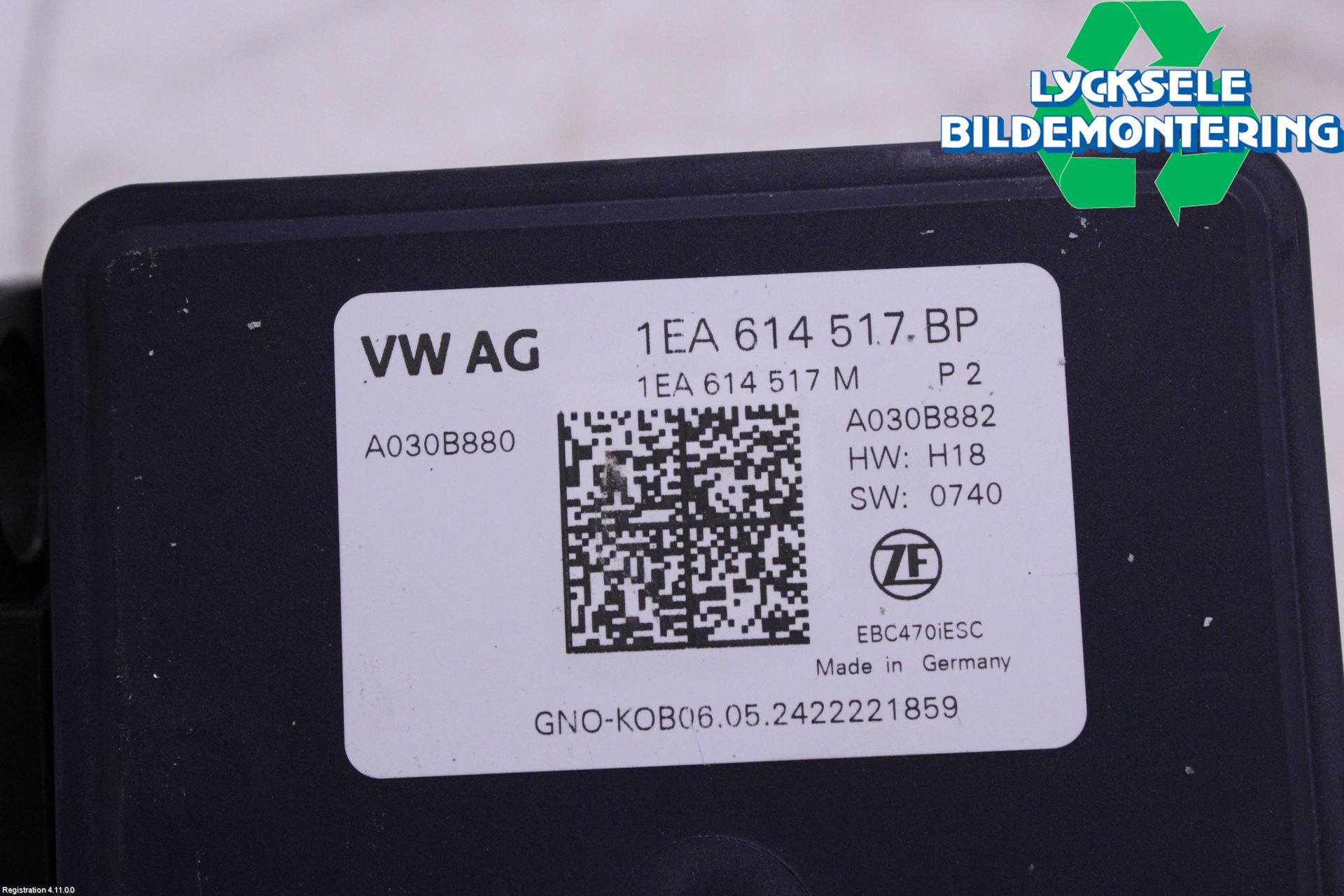 Audi Q4 E-TRON FZ 22- Abs Hydraulaggregat