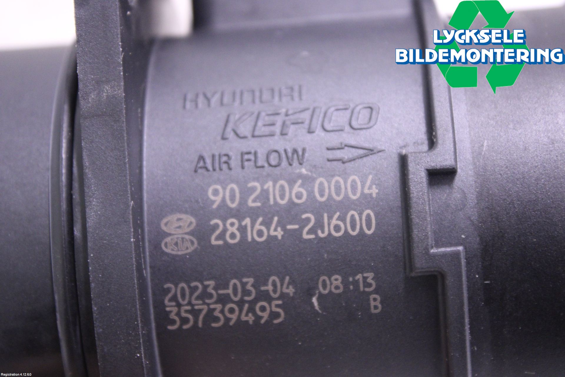 Kia STONIC 18->> Injluftmassamätare