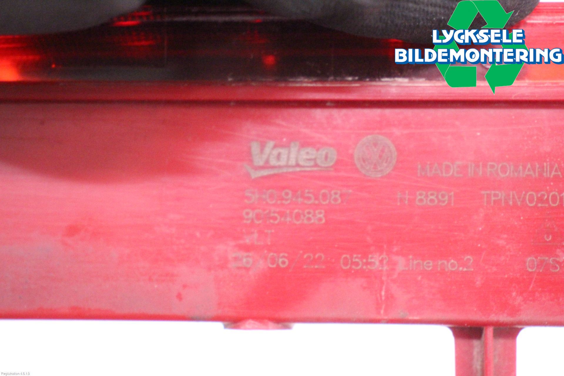 Cupra BORN 22- Bromsljus Bakruta