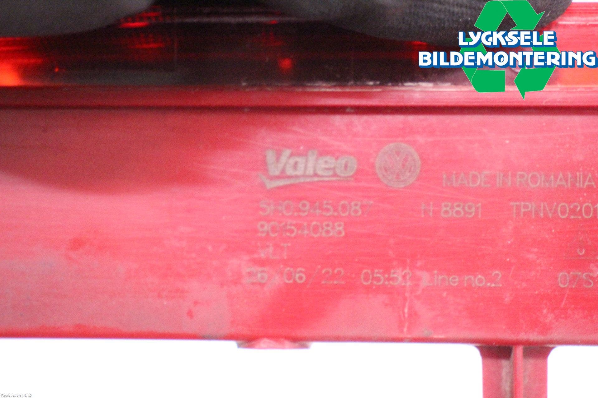 CUPRA BORN 22- Bromsljus Bakruta