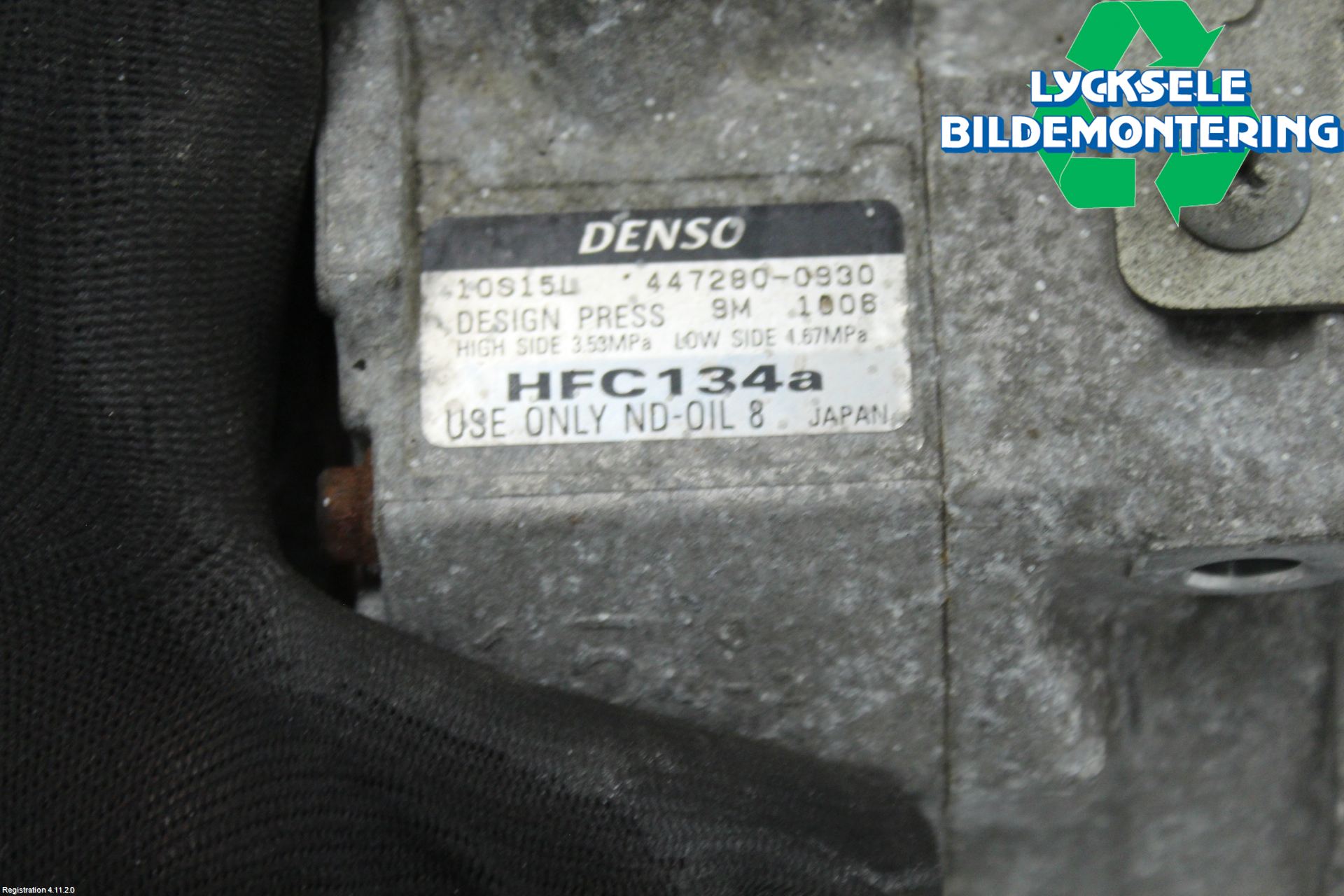 Subaru LEGACY 10-14 Ac Kompressor