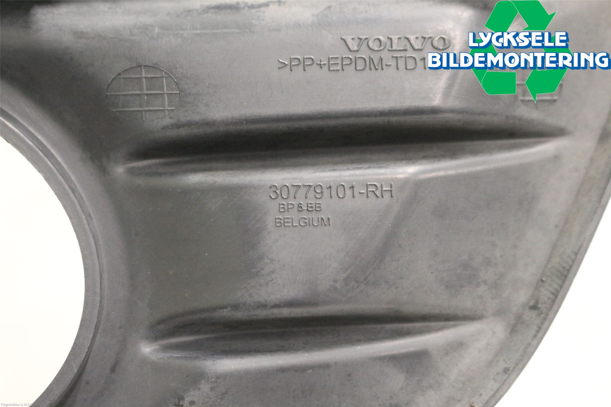 Volvo V50 08-12 Dimljussarg Fram