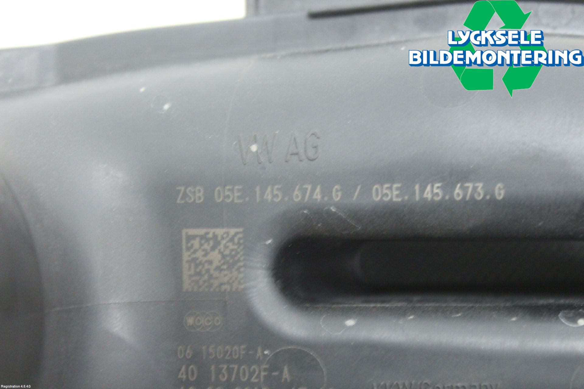 Audi A3/S3 8V 13-20 Laddluft-Intercoolerrör