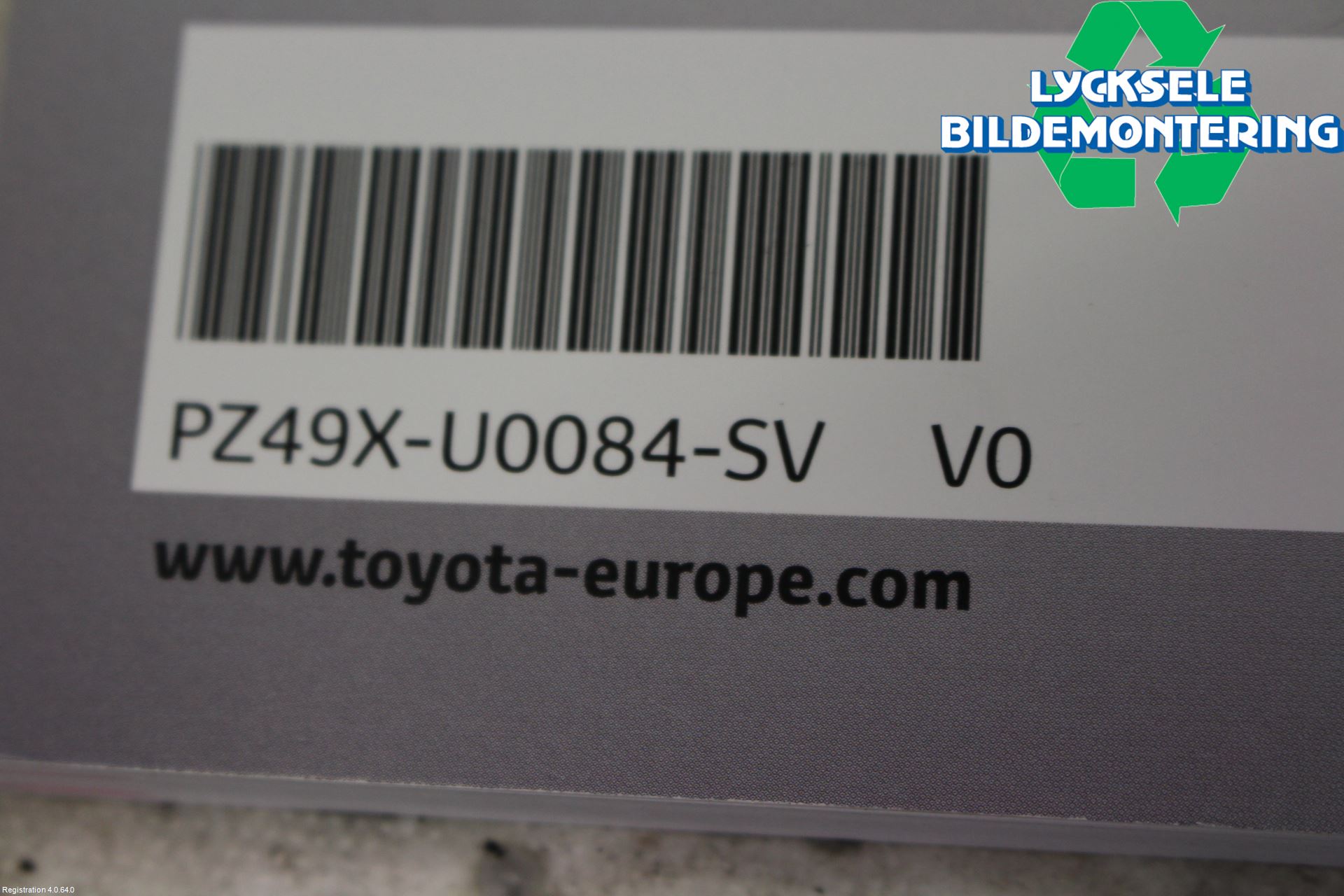 Toyota HILUX 16- Instruktionsbok