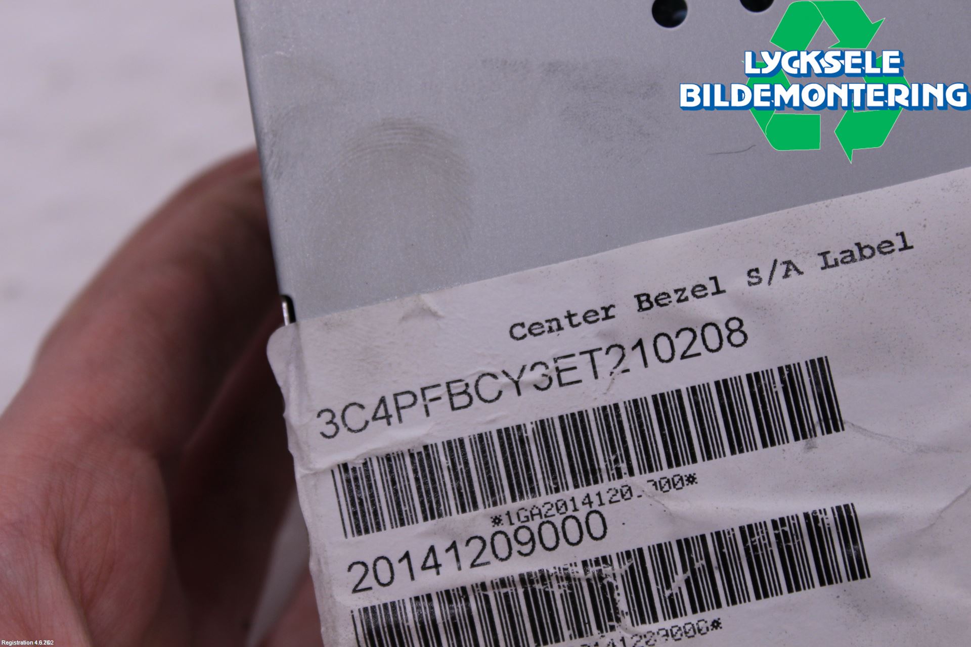 Fiat FREEMONT Bildskärm