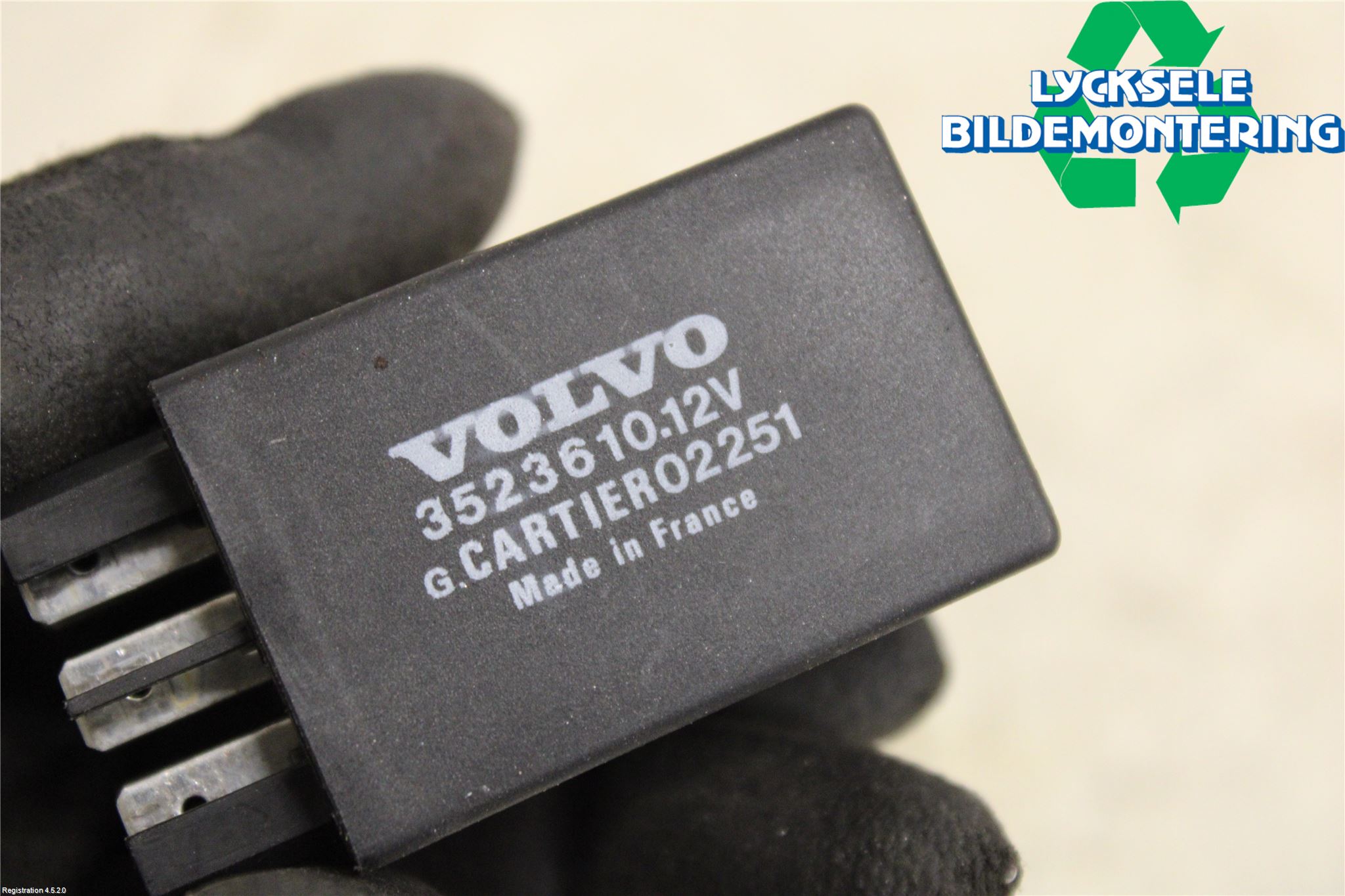 Volvo 740 84-87 Relä Torkarmotor