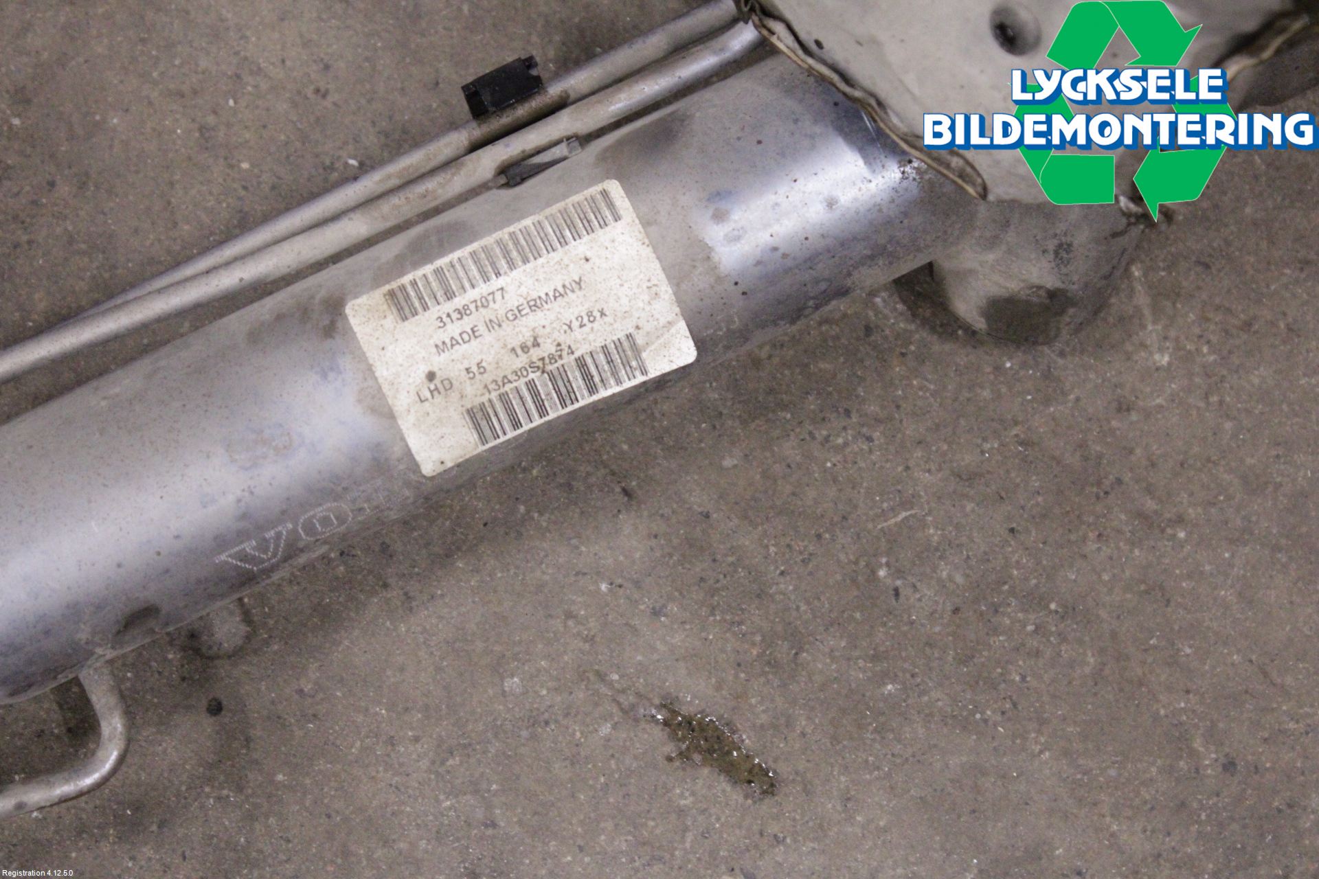 Volvo XC70 08-13 Styrväxel Servo -Snäcka