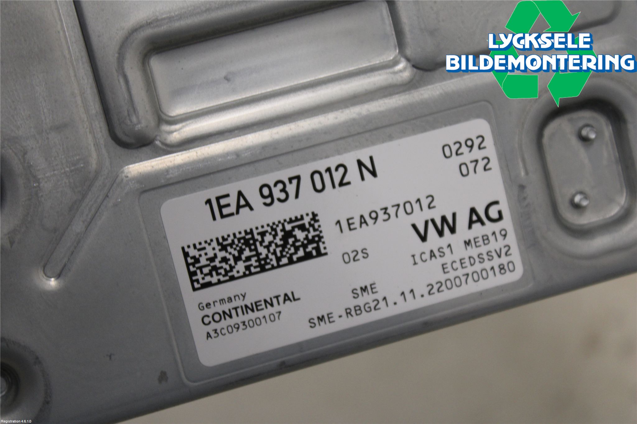 Volkswagen VW ID.3 21- Styrenhet Övrigt