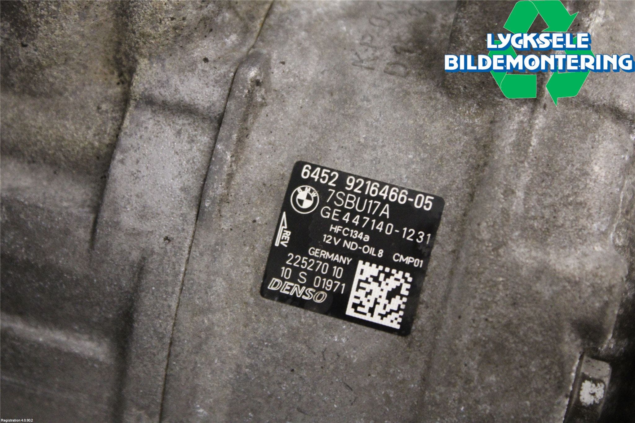 BMW 5 F10/F11/F18 09-17 Ac Kompressor