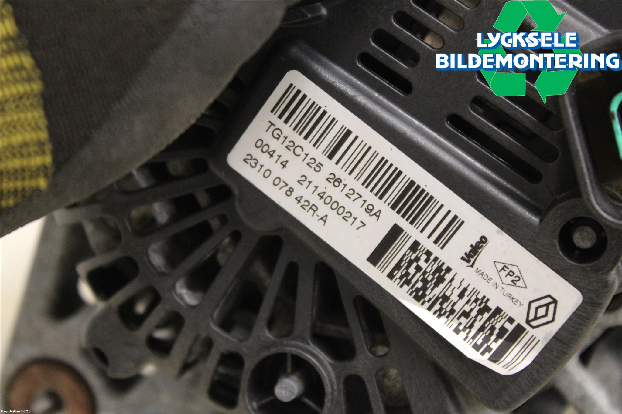 Renault CAPTUR 13-19 Generator