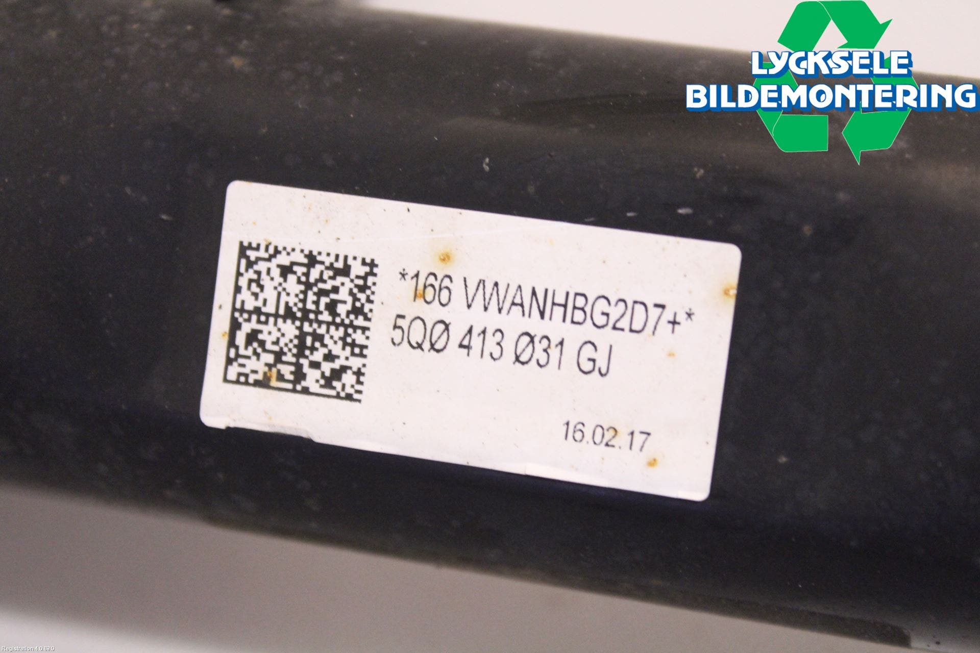 Volkswagen VW GOLF / E-GOLF VII 13-20 Fjäderben Fram Vänster