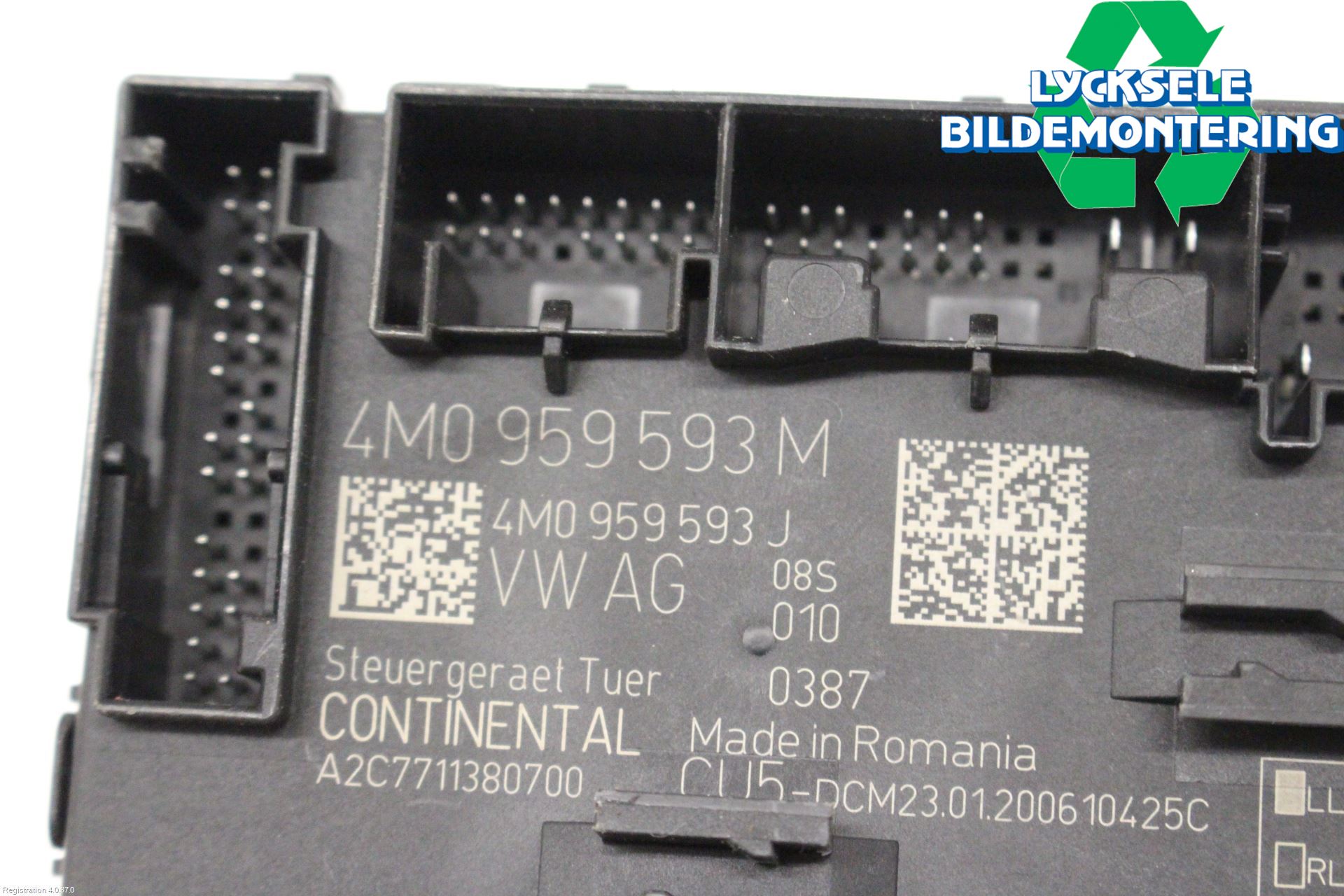 Audi E-TRON, S GE 19- Styrenhet Dörr