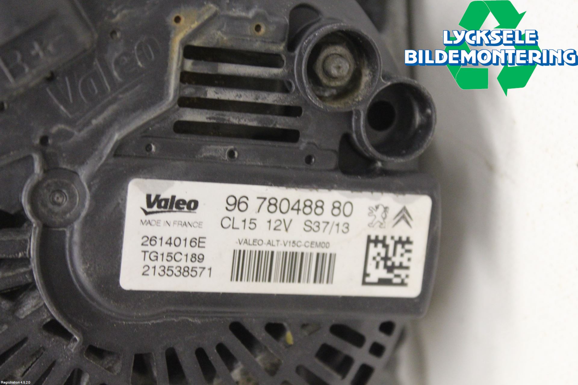 Peugeot EXPERT 07-14 Generator