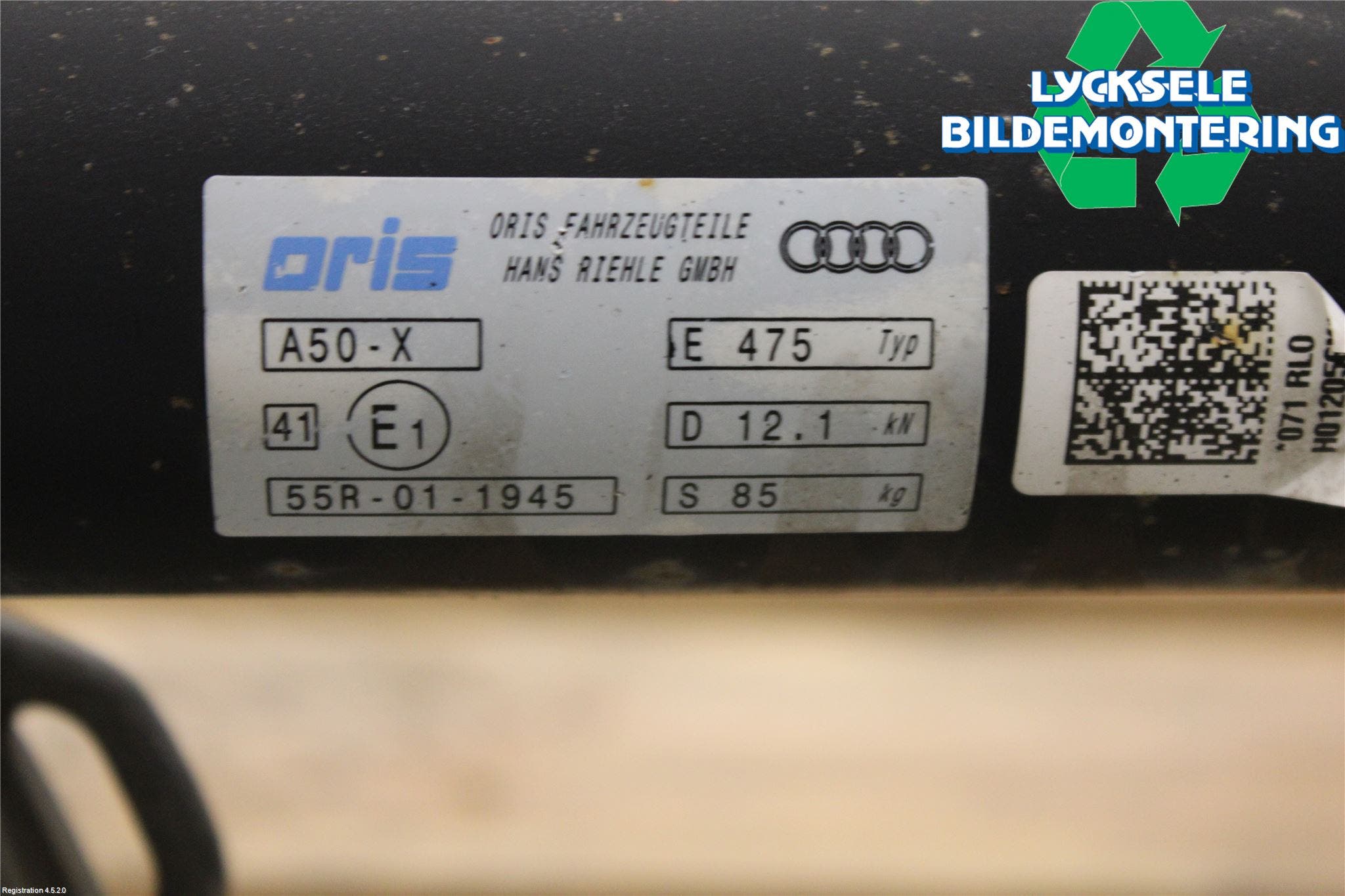 Audi A6/S6 4G 11-18 Dragkrok