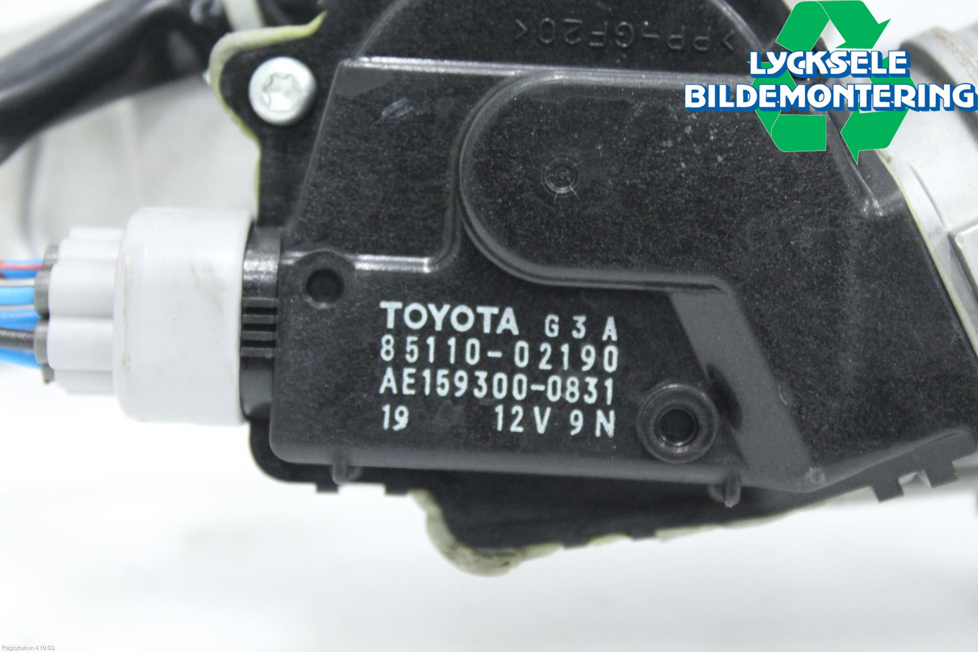Toyota AURIS 10-12 Torkarmekanism Vindruta