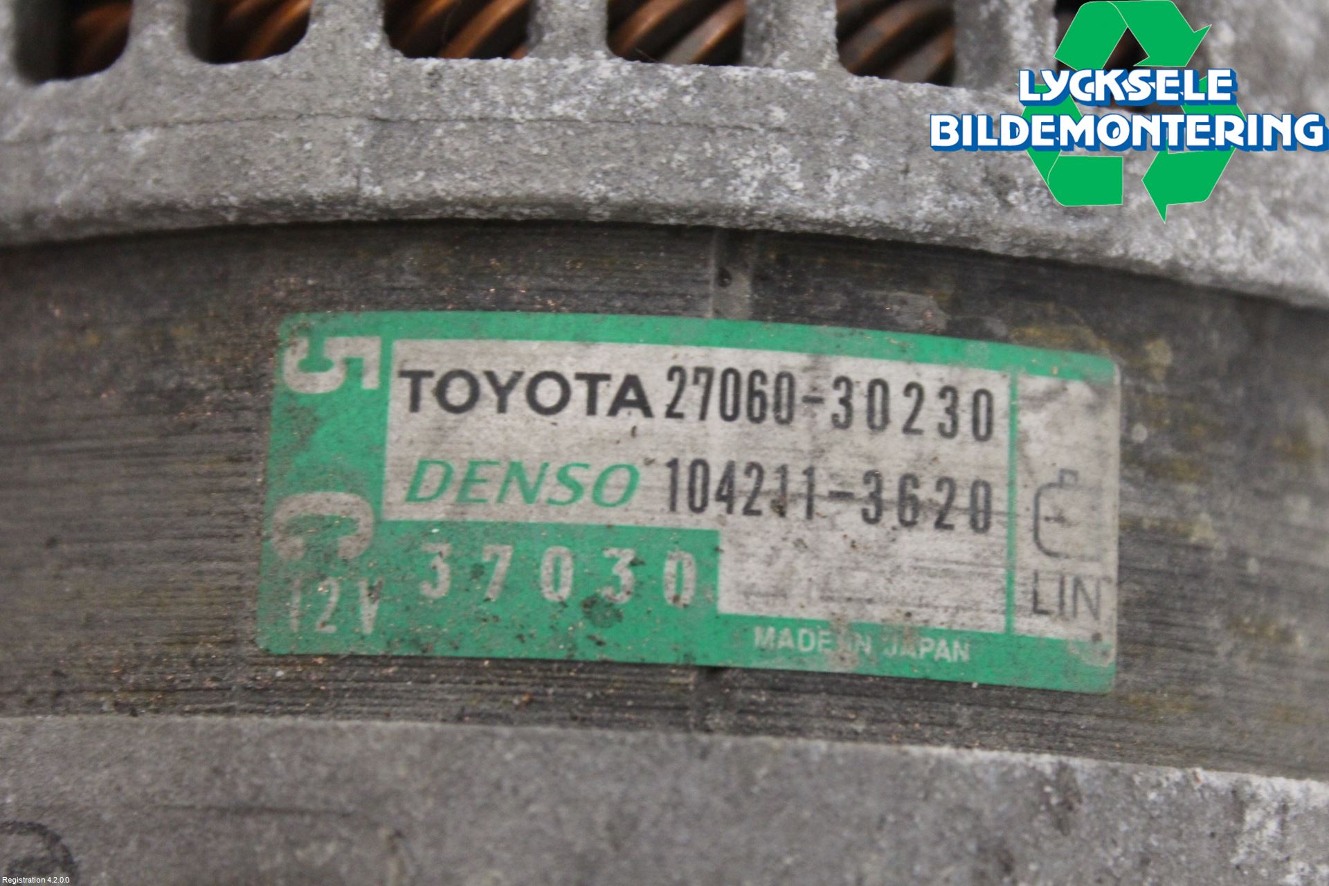 Toyota HILUX 16- Generator