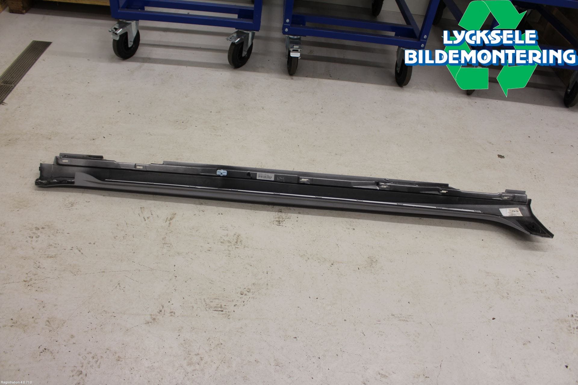 Audi A7 Sportback 4K 18- Sidokjol Vä