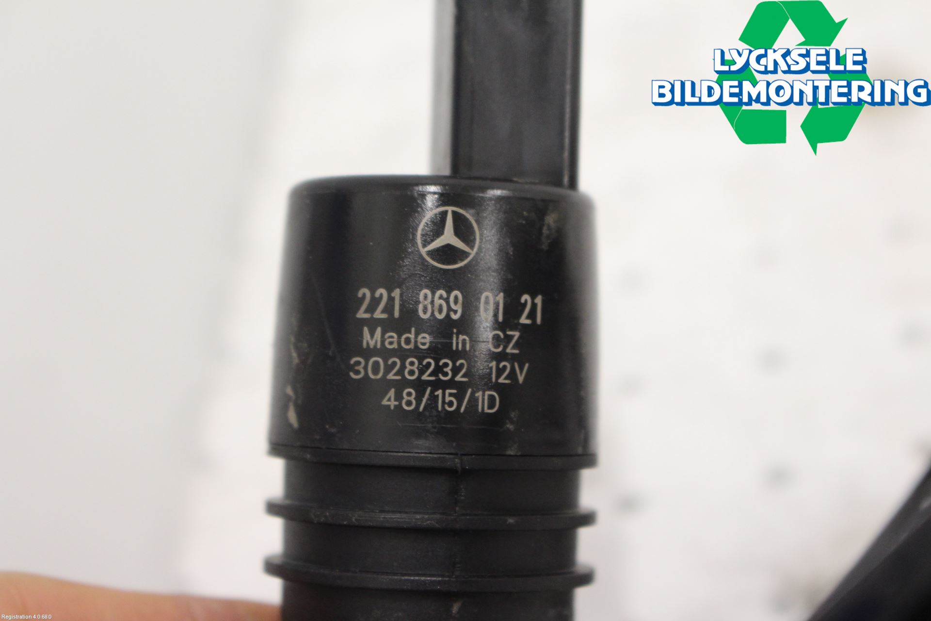 Volkswagen VW CRAFTER 06-16 Spolarpump Vindruta